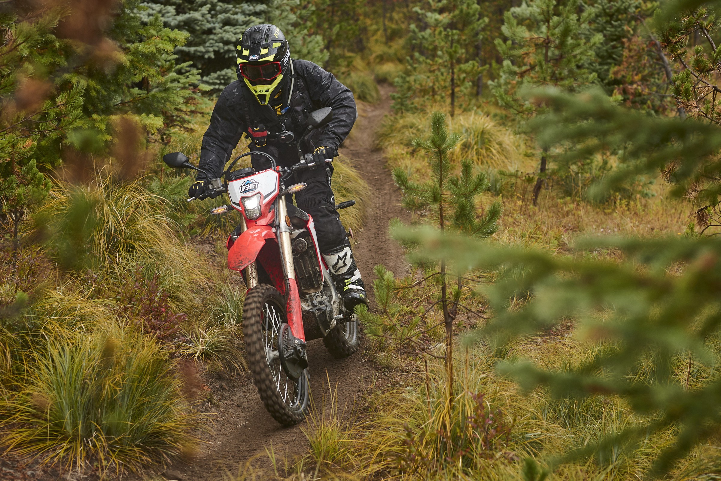 Riding Honda’s All New Dirt Bike with a License Plate