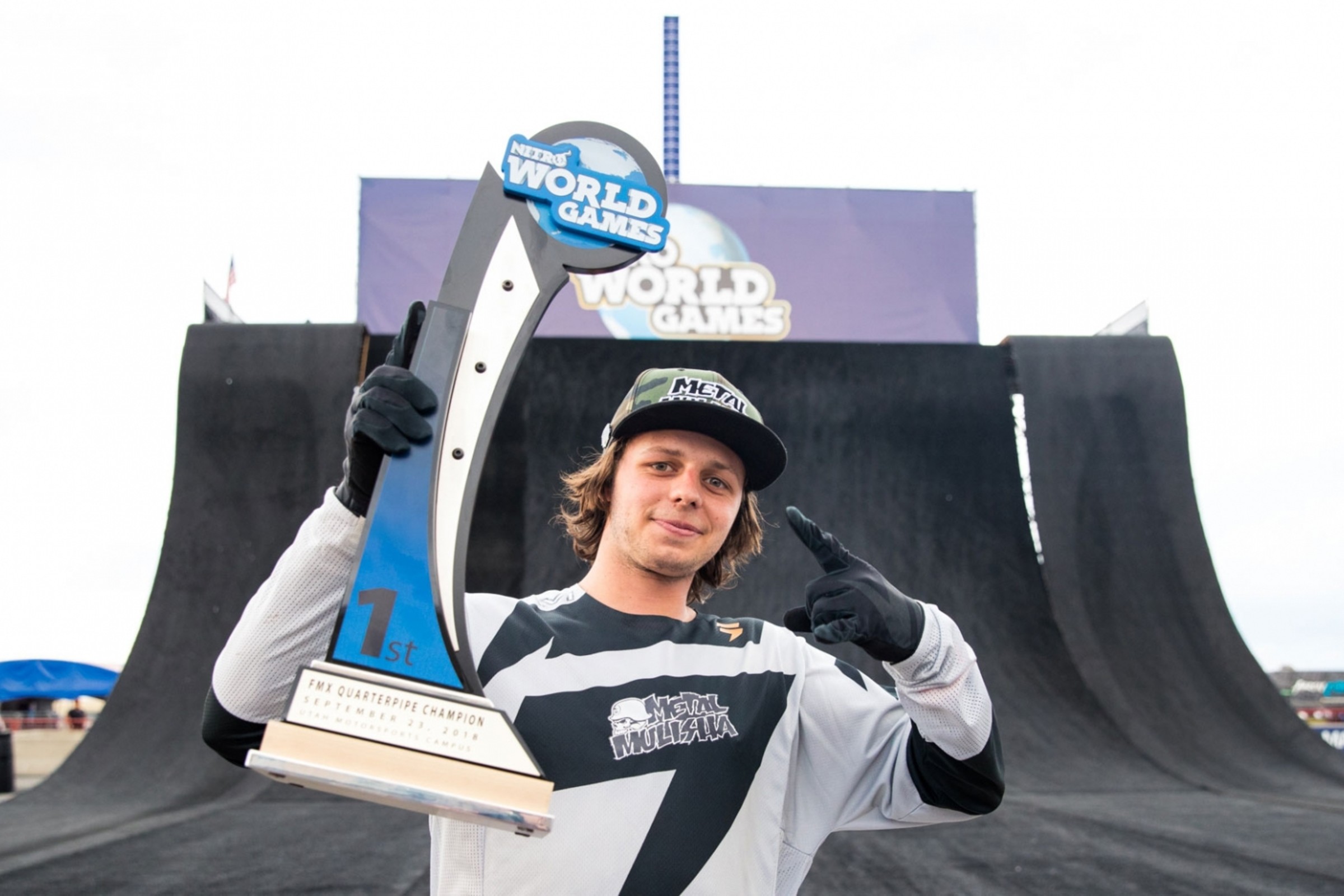 45 Feet Straight Up: Colby Raha Soars To Nitro World Games QuarterPipe Win