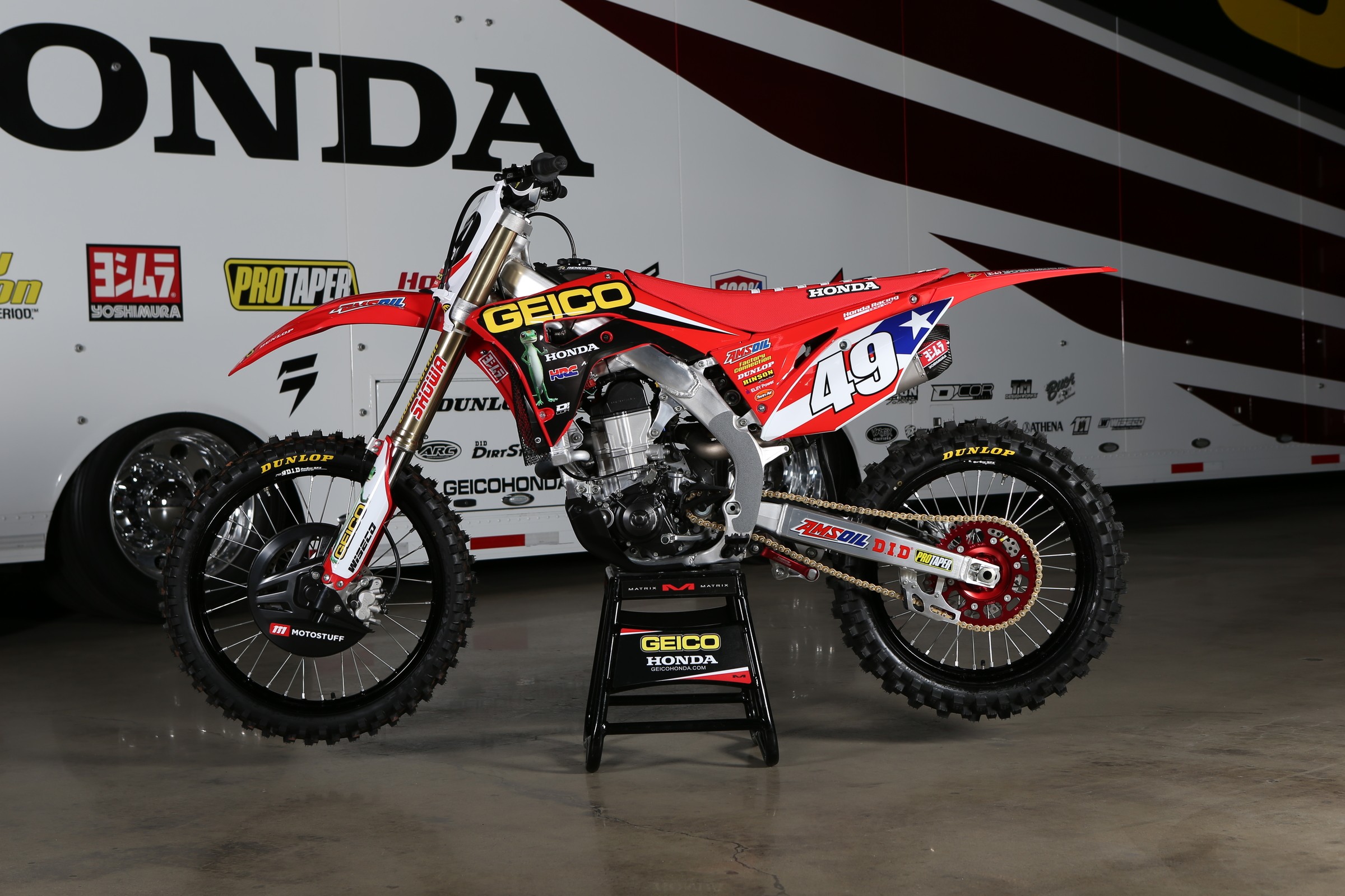 Win Kevin Windham’s Motocross of Nations Race Bike Racer X