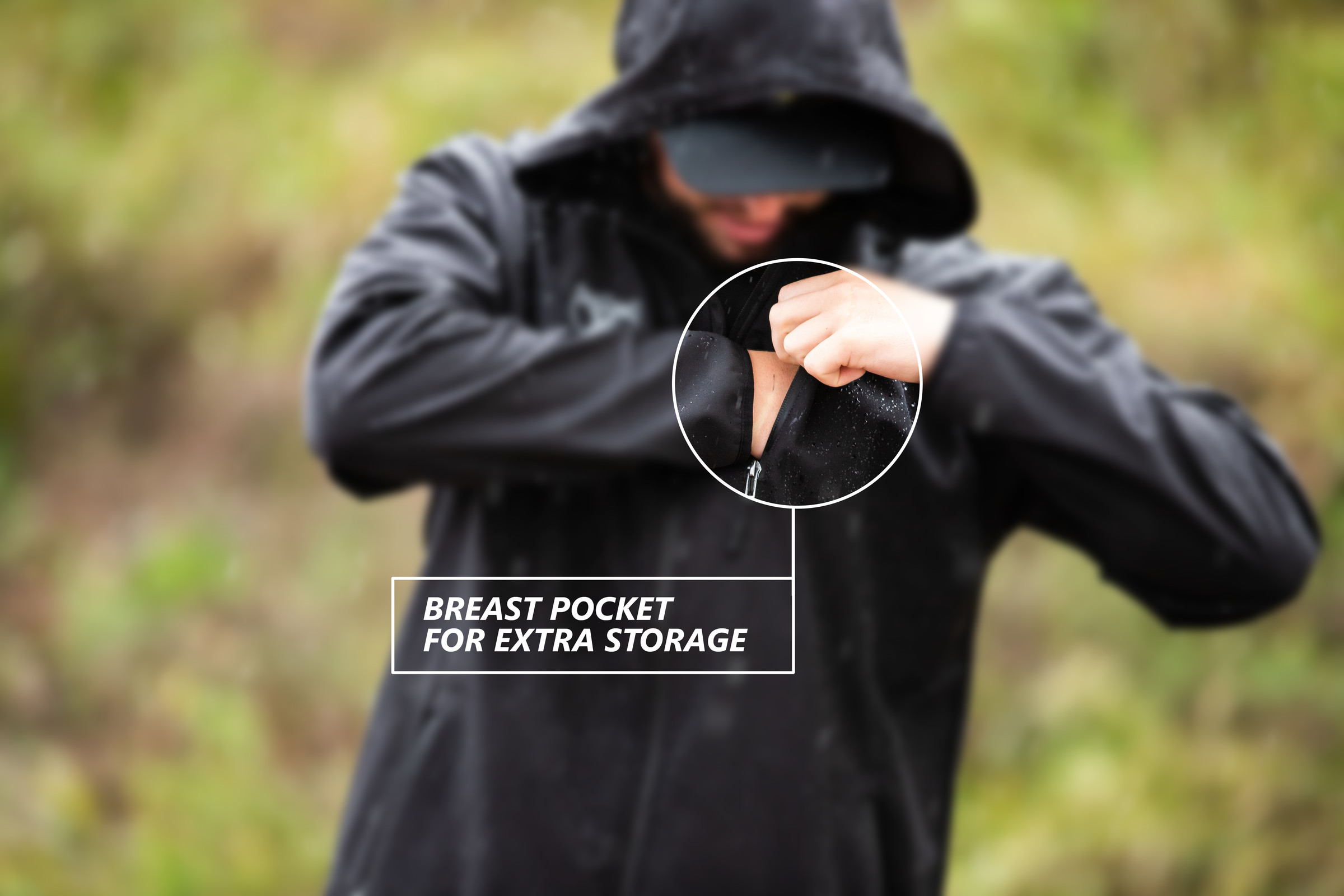 Racer_X_Brand_Softshell_Rain_Jacket__Pocket_Highlight