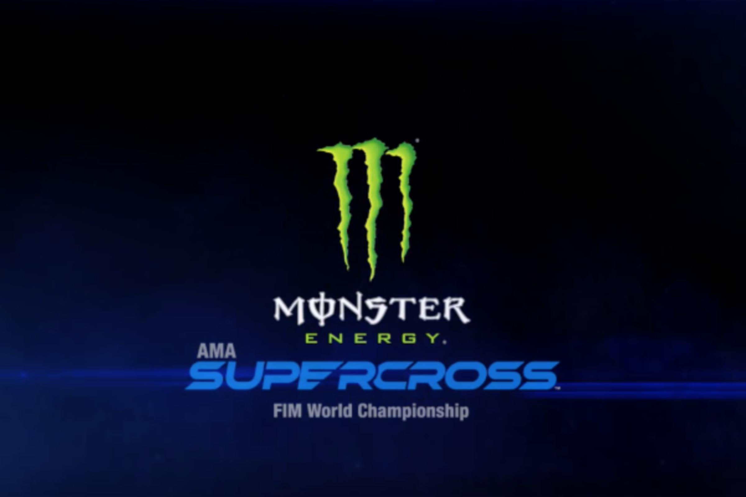 monster energy supercross logo vector