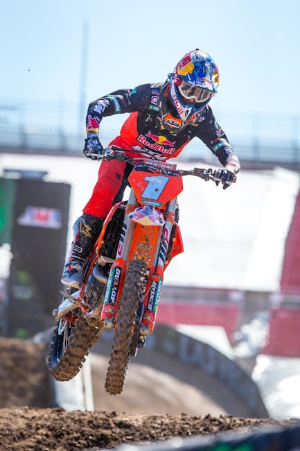 Musquin is sporting perhaps the fattest number-one plate ever as he defends his 2017 Monster Energy Cup victory.