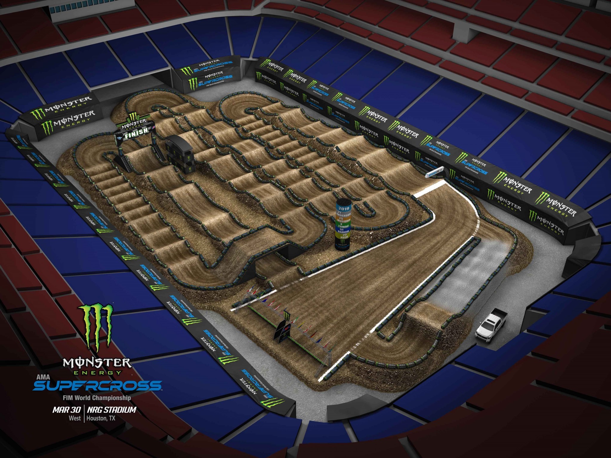 Racing map. Supercross Minneapolis track Maps. List Crawler Houston.