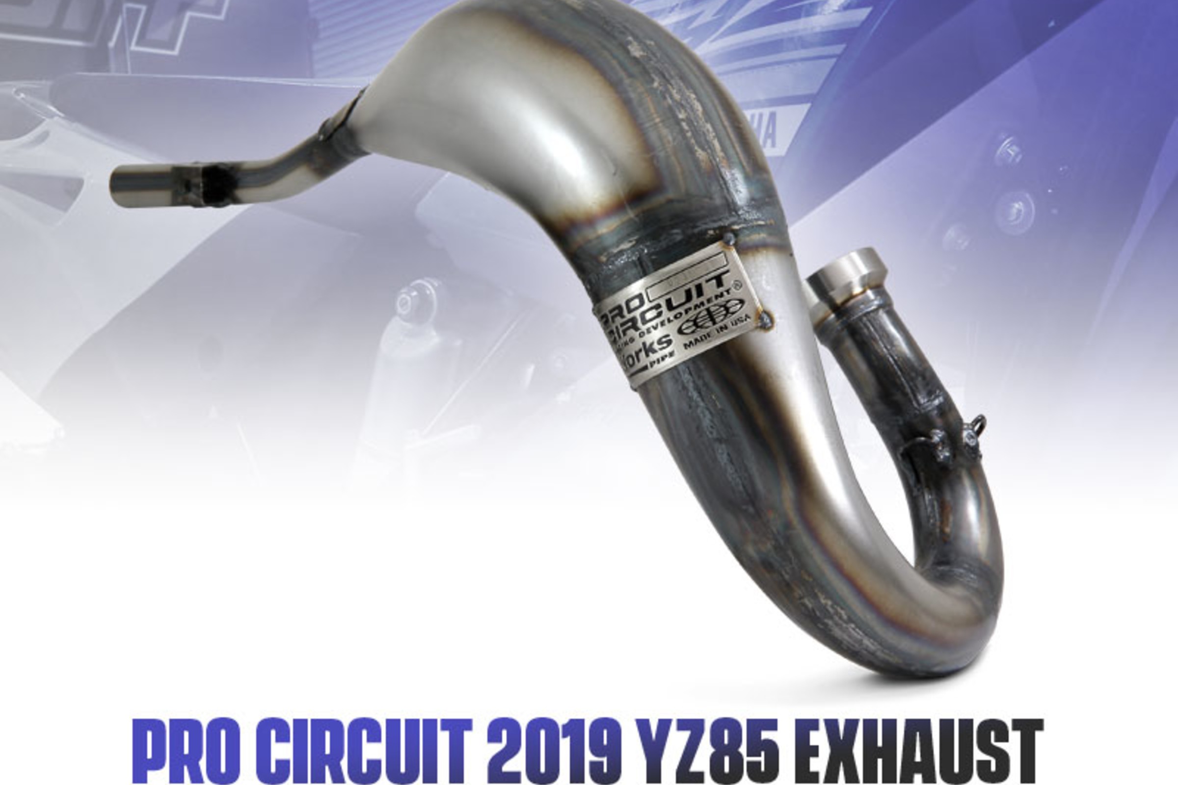 Yz85 on sale exhaust pipe