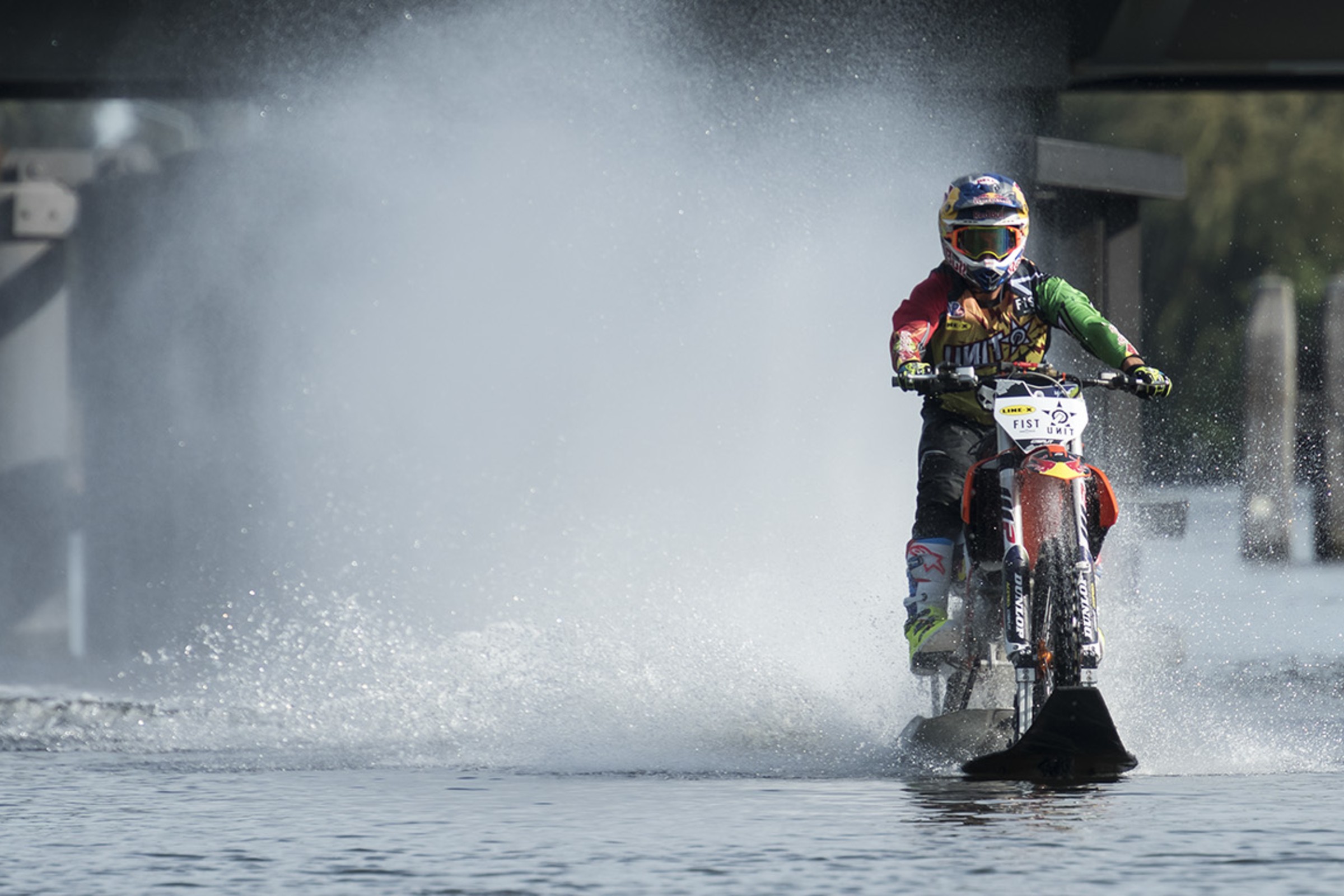 Robbie Maddison Is Back Riding His Dirt Bike On Water