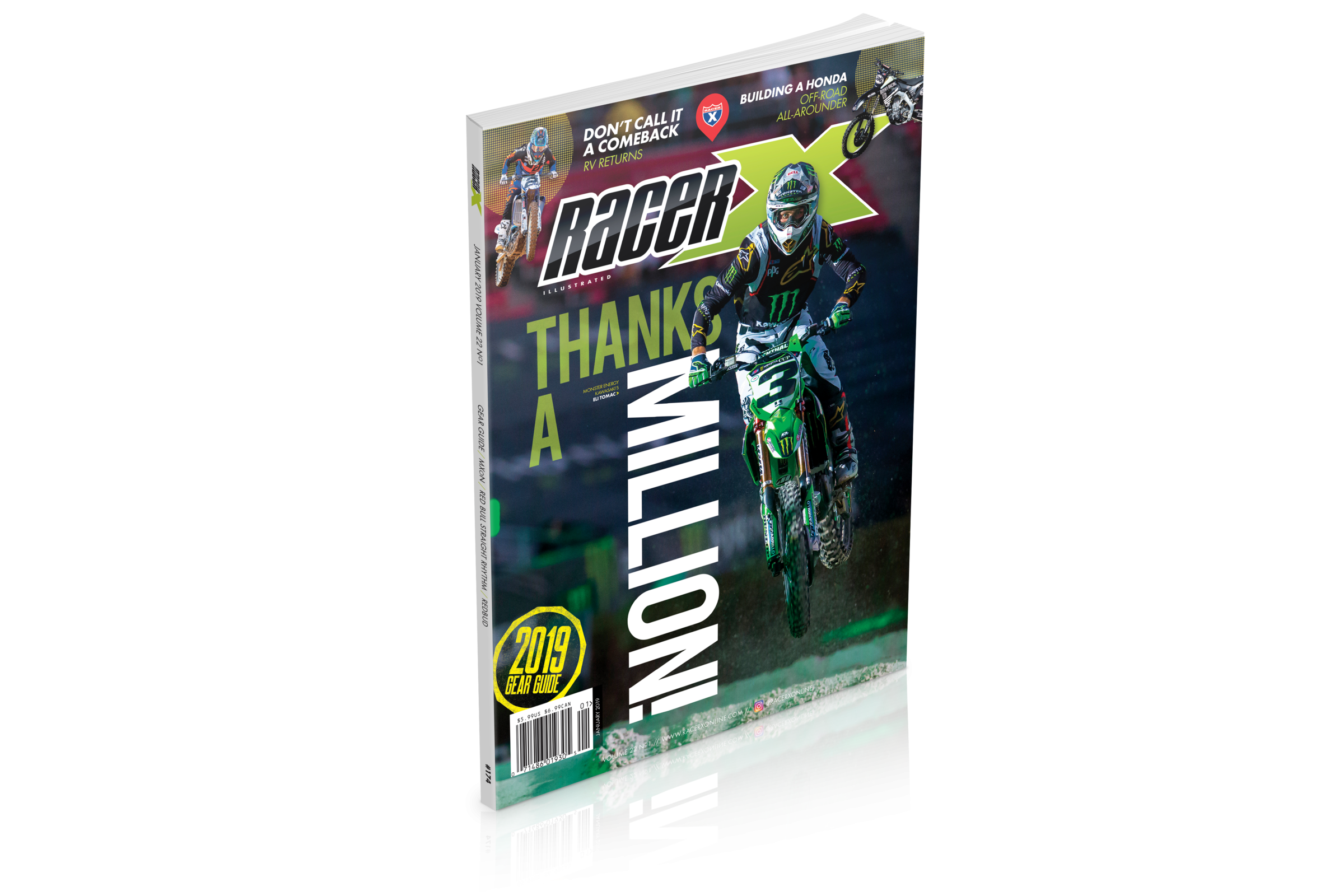 January 2019 Issue of Racer X Illustrated Digital Edition Now Available