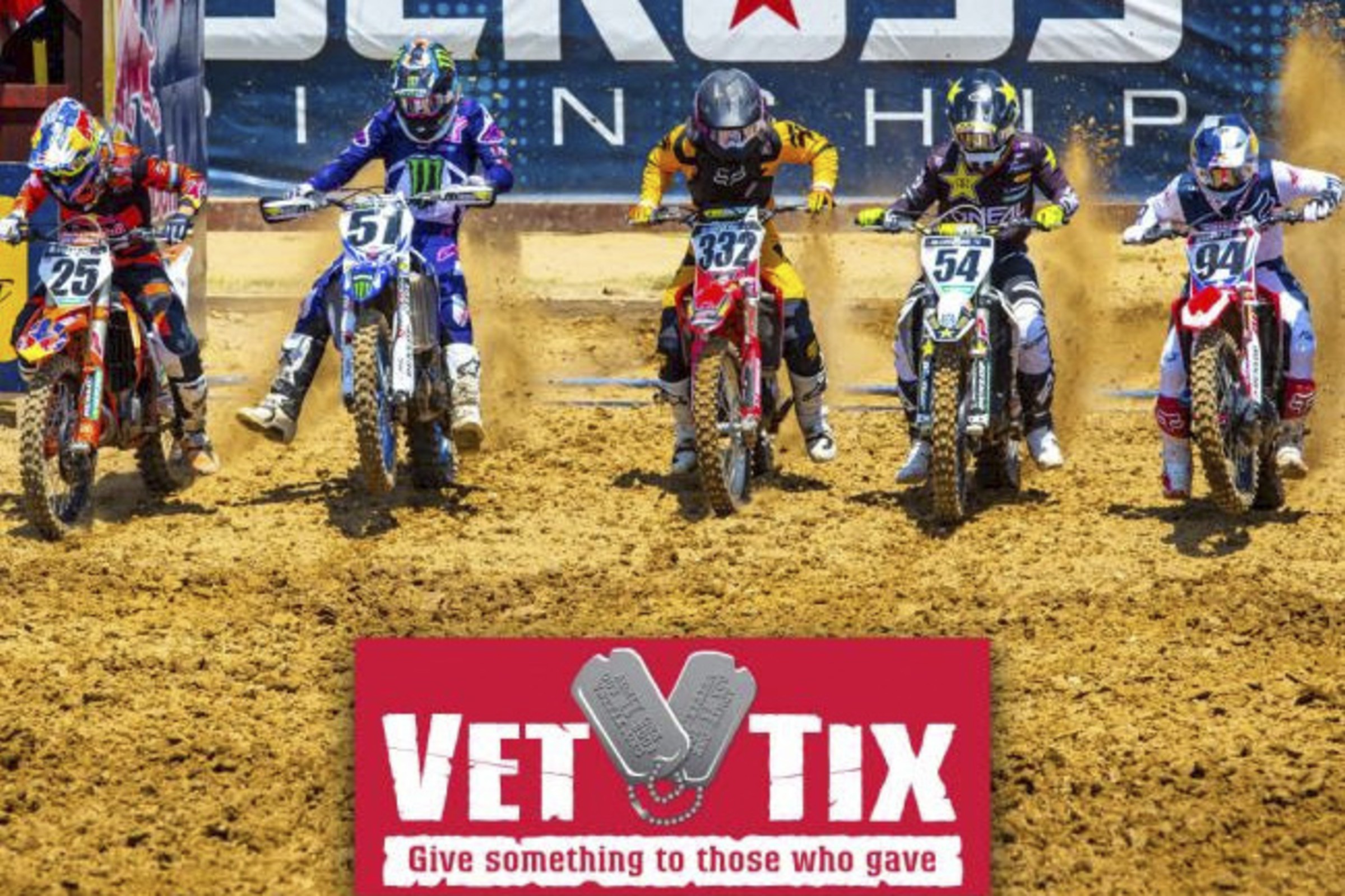 MX Sports Pro Racing and Vet Tix Continue Partnership