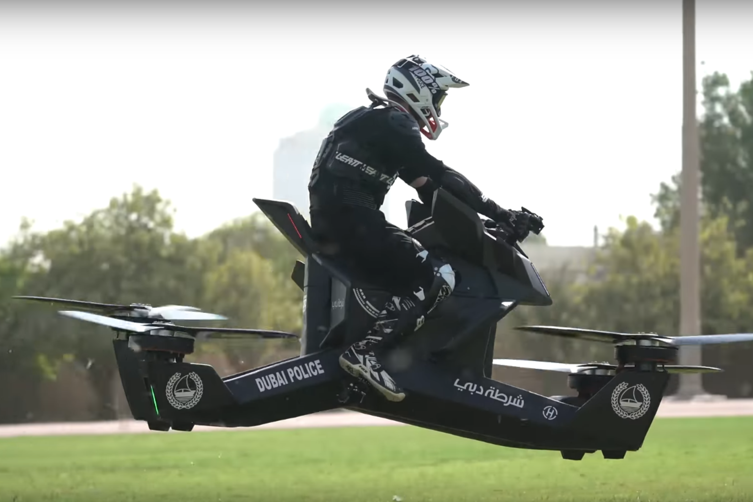 Watch: Dubai Police Are Training On Hoverbikes