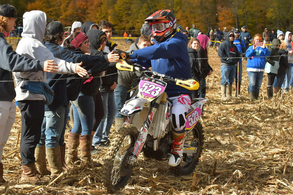 HBD Moto Grafx sold pink number plates before the event, raising $200 this year.