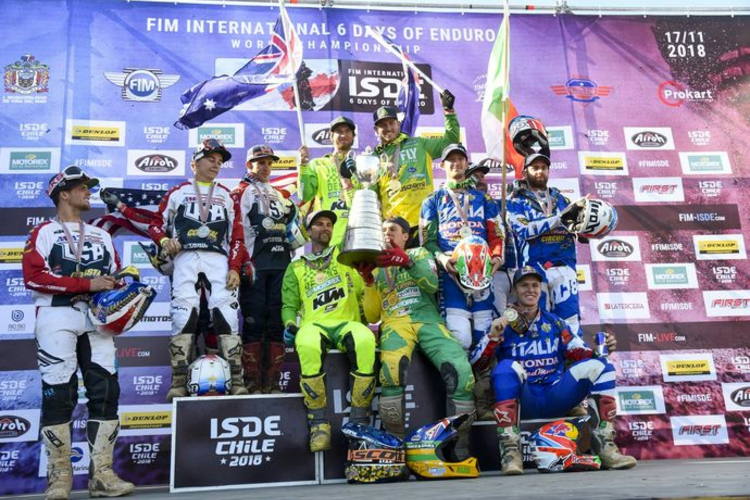 ISDE Update Day 6: Australia Holds Off Team USA To Capture Title