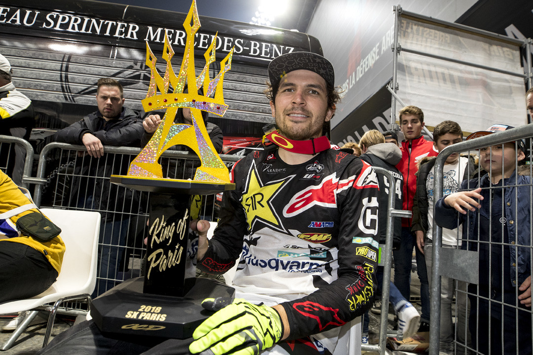 Jason Anderson won King of Paris over the weekend.