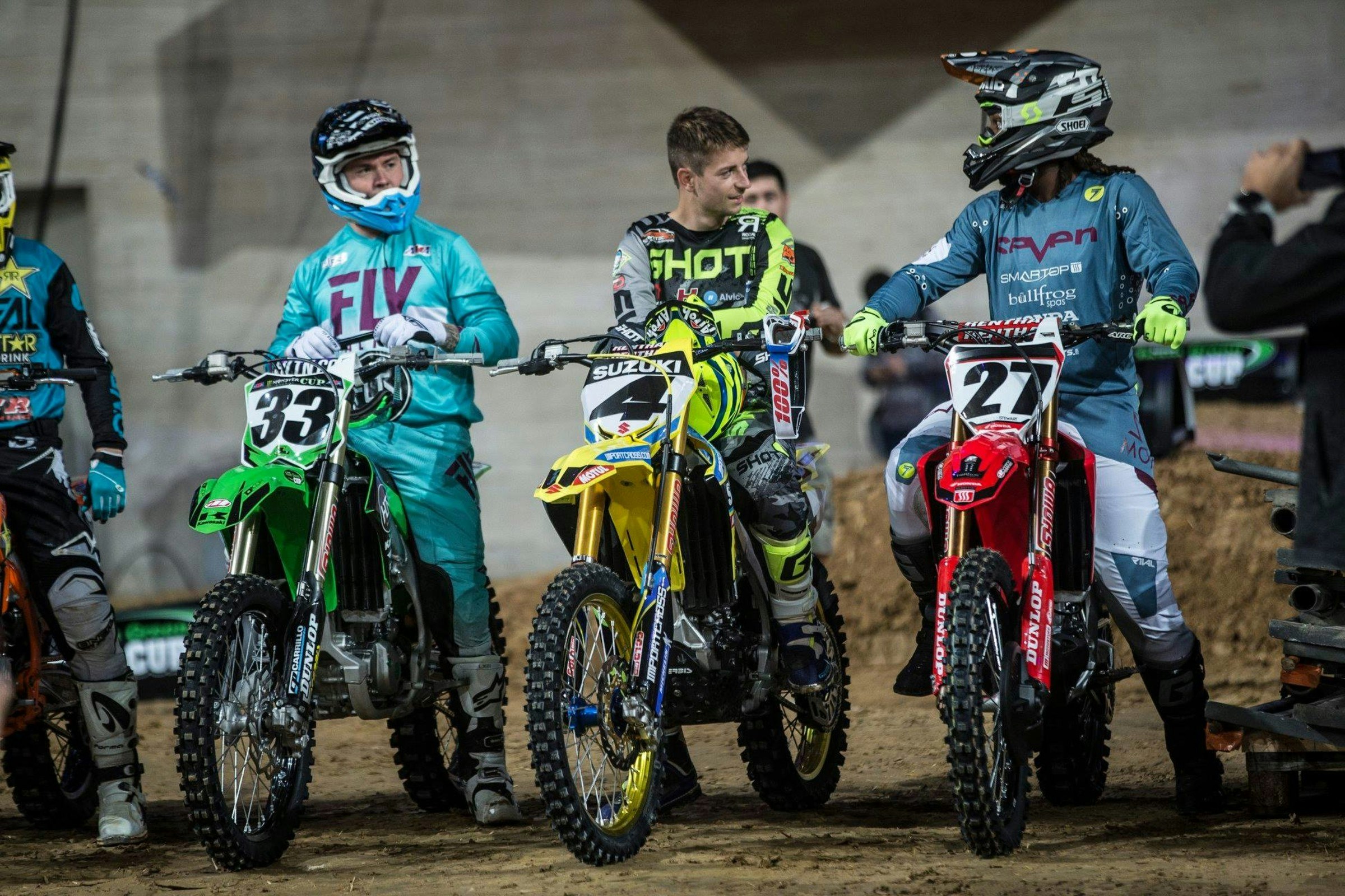 Josh Grant Edges Malcolm Stewart at Barcelona Supercross