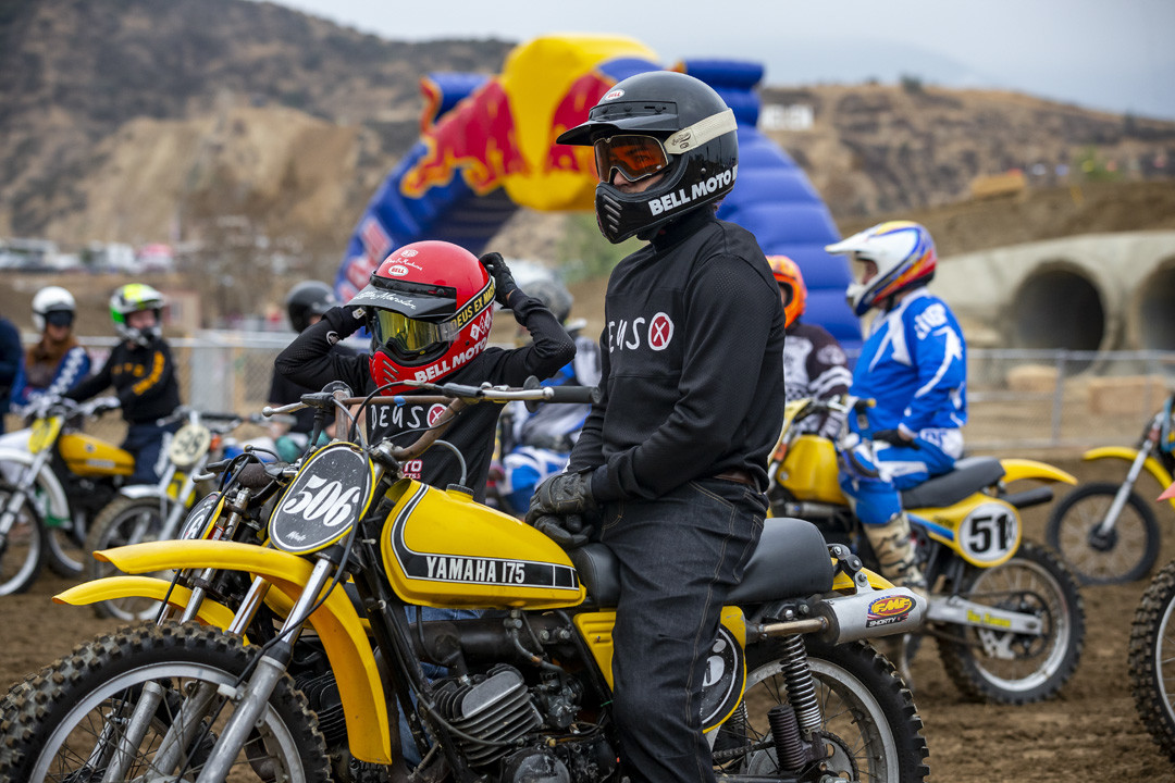 An event participant competes at Red Bull Day In The Dirt At Glen Helen Raceway in San Bernardino, California, USA on 24 November, 2018.