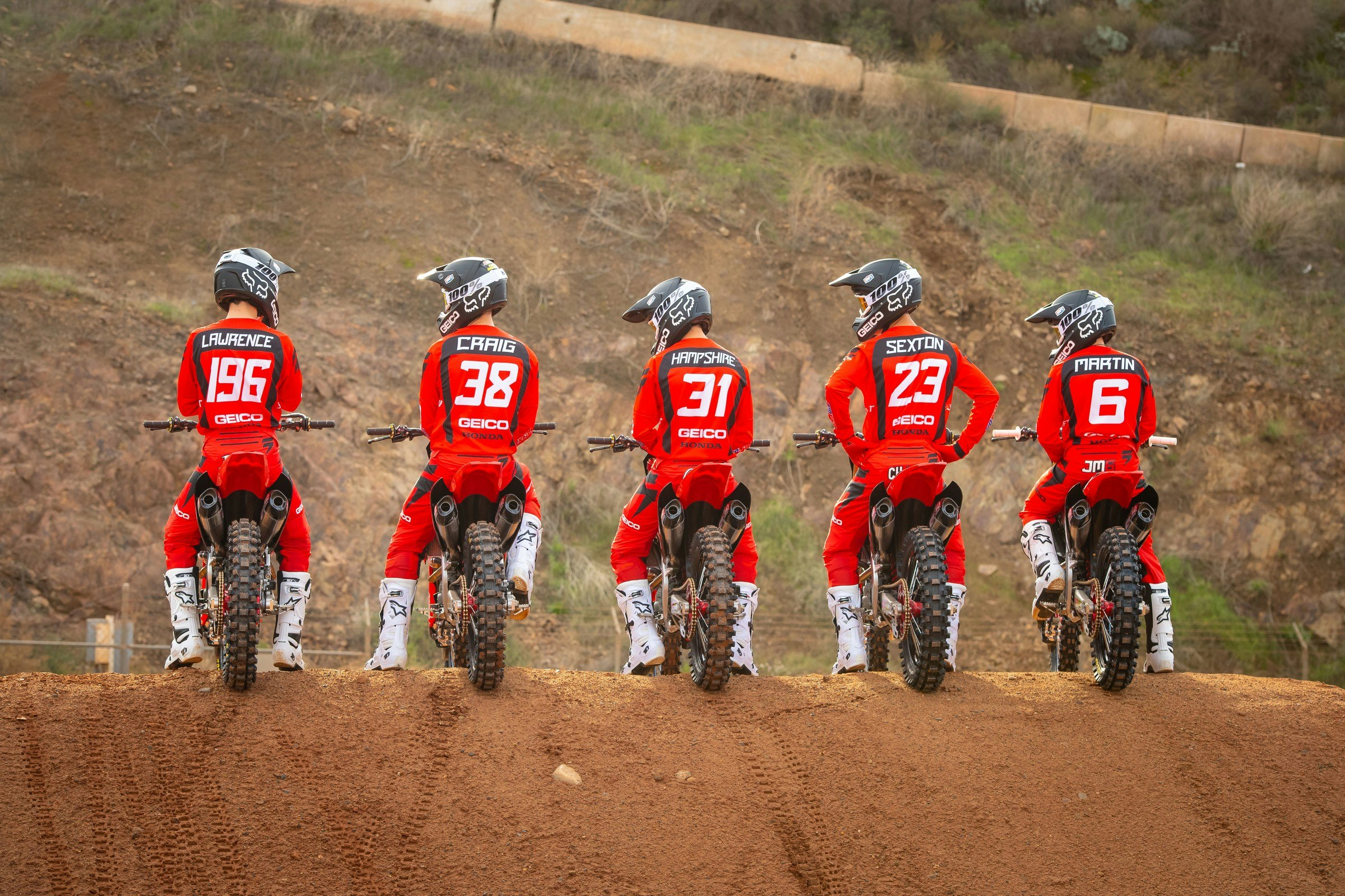 GEICO Honda Team to Wear Fox Helmets