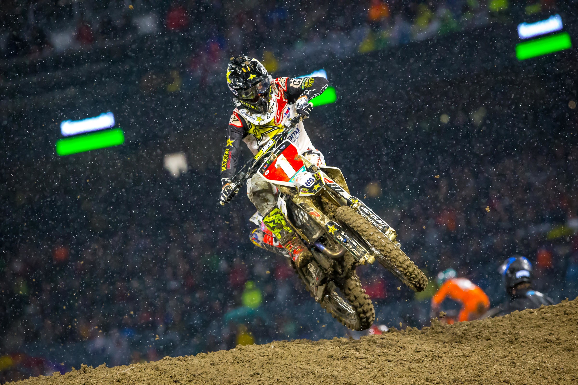 Anderson's bizarre lack of speed tonight was completely out character.