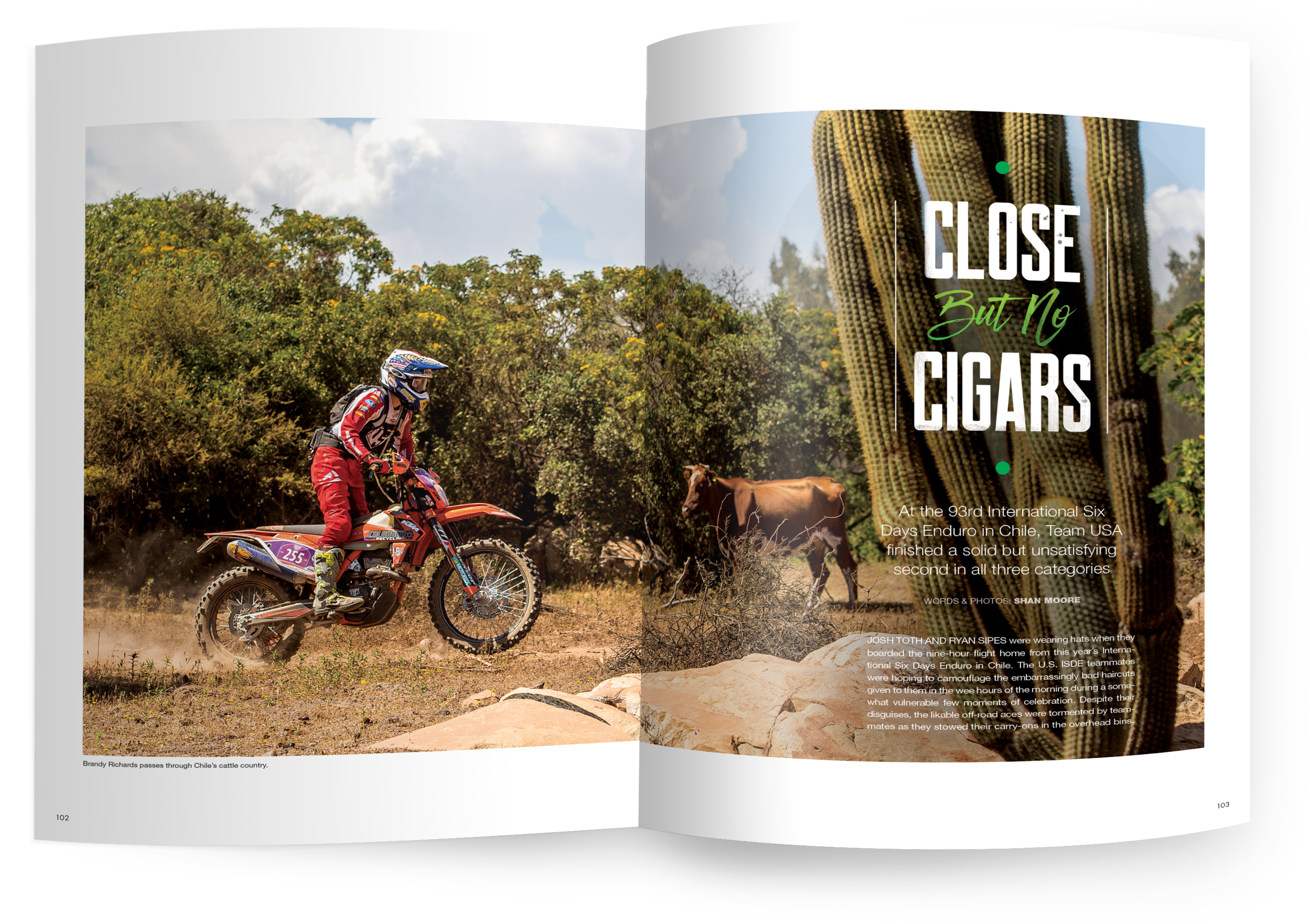 CLOSE, BUT NO CIGARS