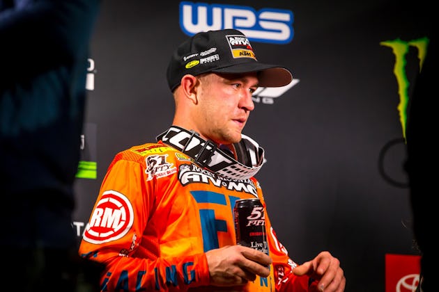 After struggles early on, Baggett has become a top competitor in the 450SX in recent years.