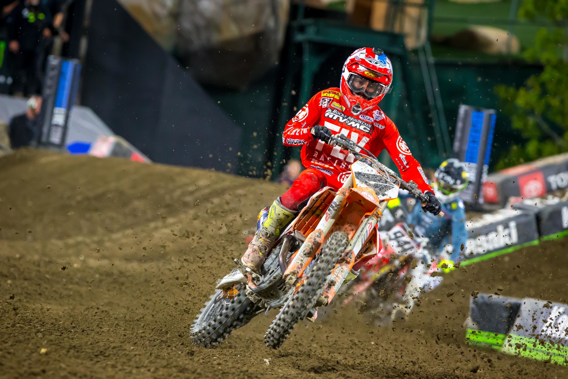 Blake Baggett struggled at A2, finishing 21-10-12 for 15th overall.