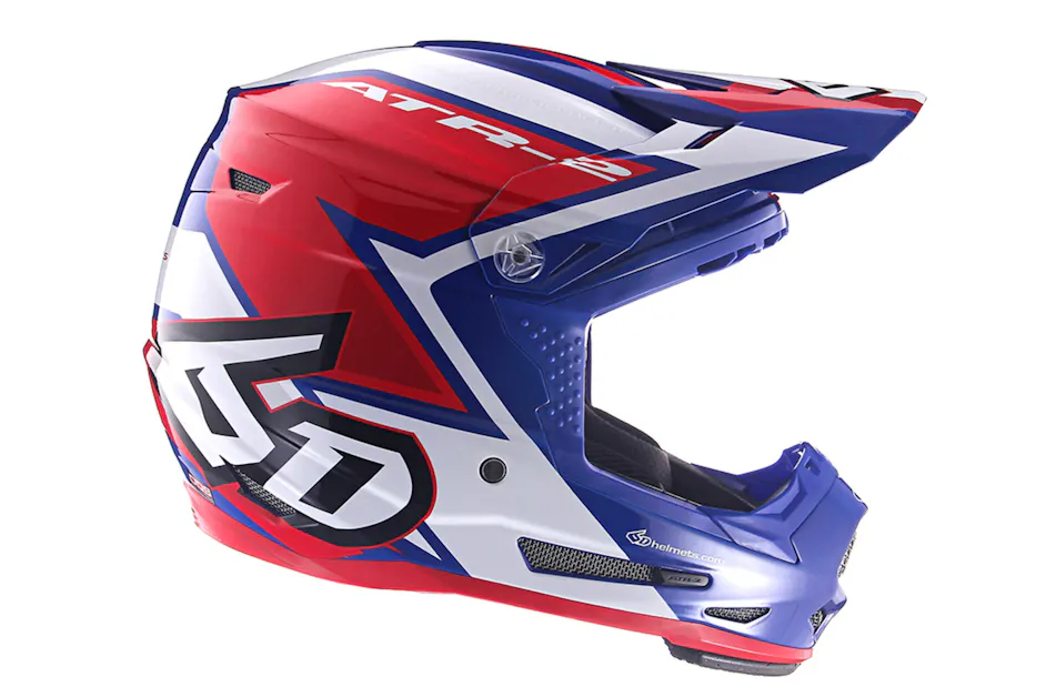 6d atr-2 dirt bike helmets Drive making it an essential piece of gear for motocross enthusiasts 6D ATR-3Y Helmet - Blue