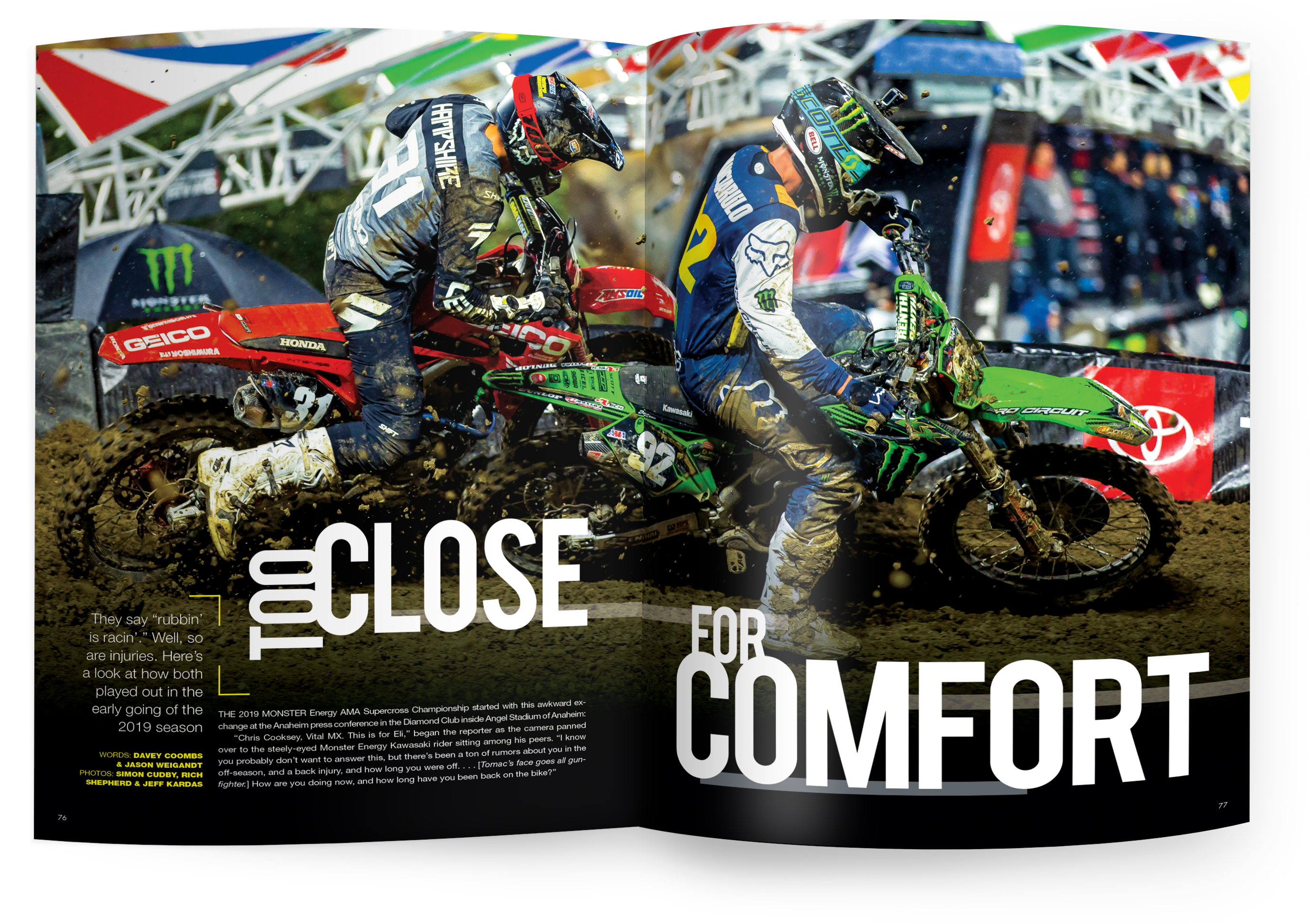 TOO CLOSE FOR COMFORT