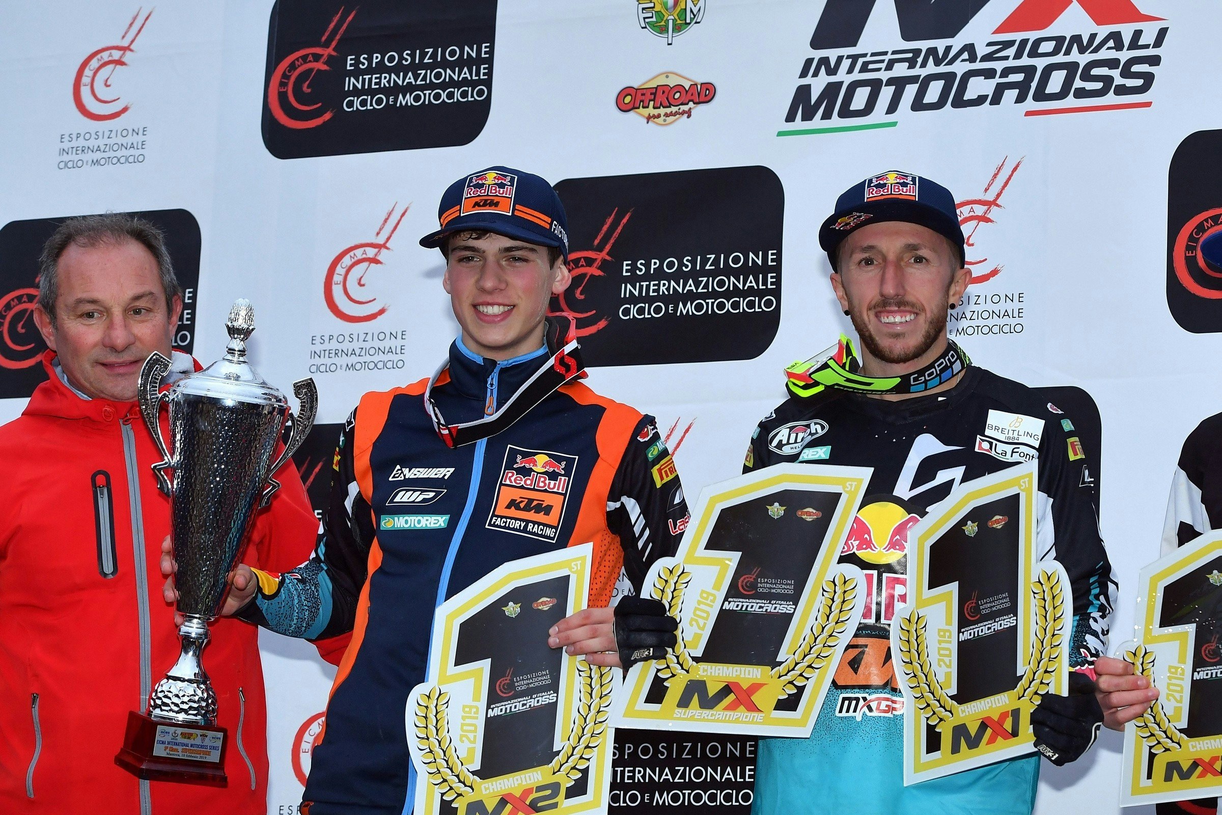 Cairoli, Prado Clinch 2019 Italian Motocross Titles