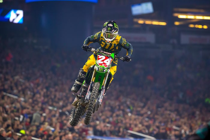 Austin Forkner set sail on his KX250 and cruised to three victories and the overall.