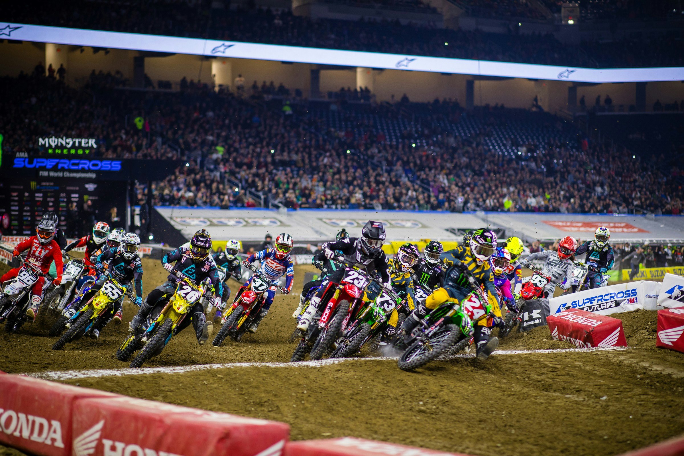 Detroit SX Highlights
