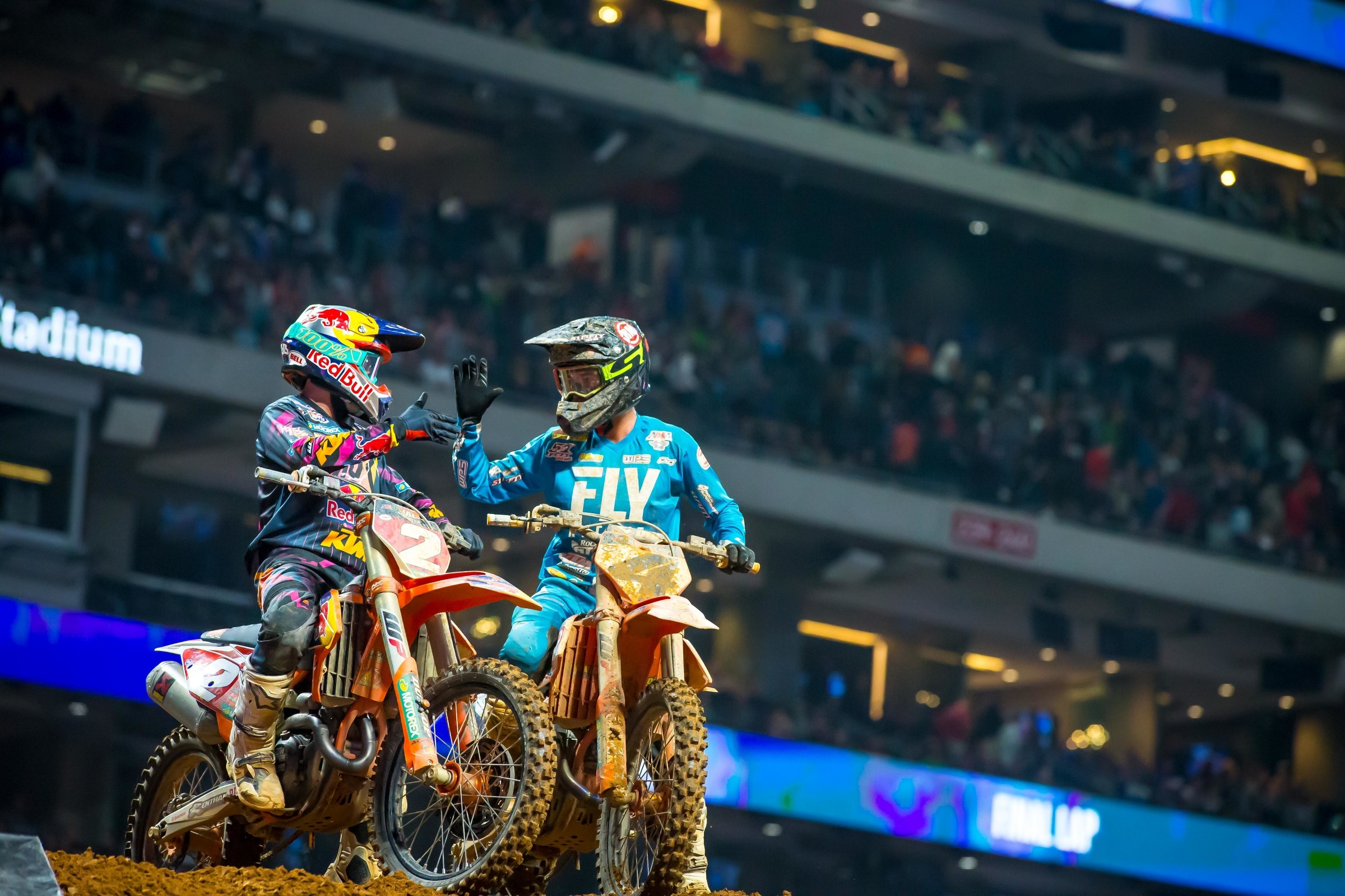 The Conversation: Atlanta 450 and 250 Podium