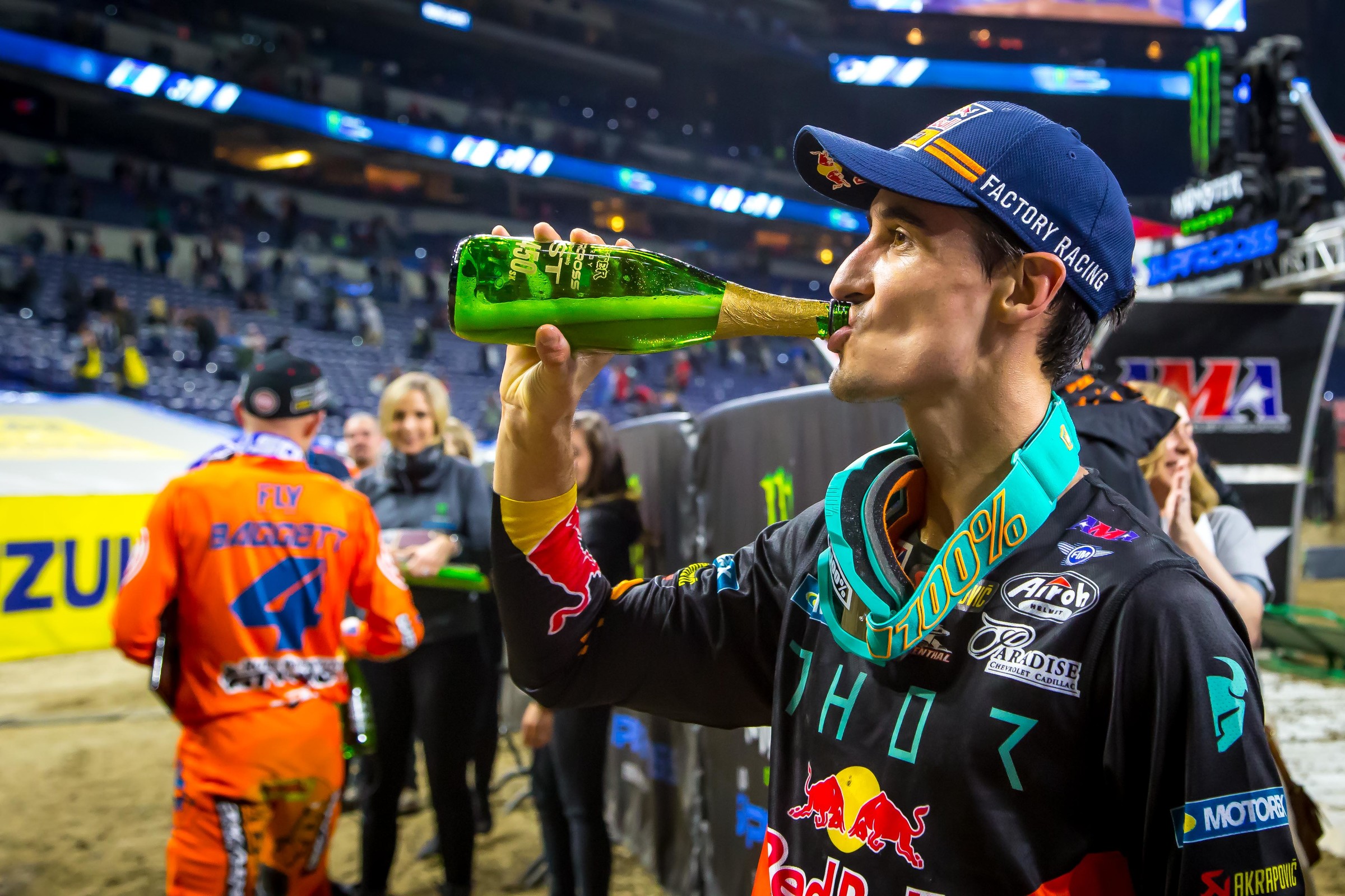 Indianapolis was Marvin Musquin's first win of 2019.