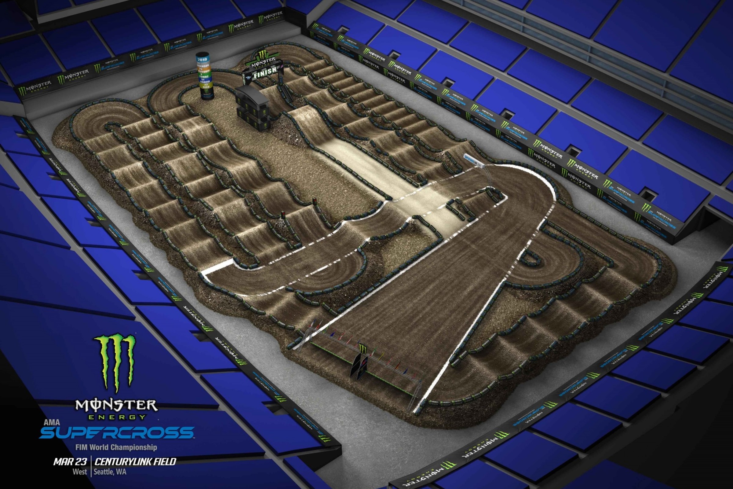 Seattle Animated Track Map