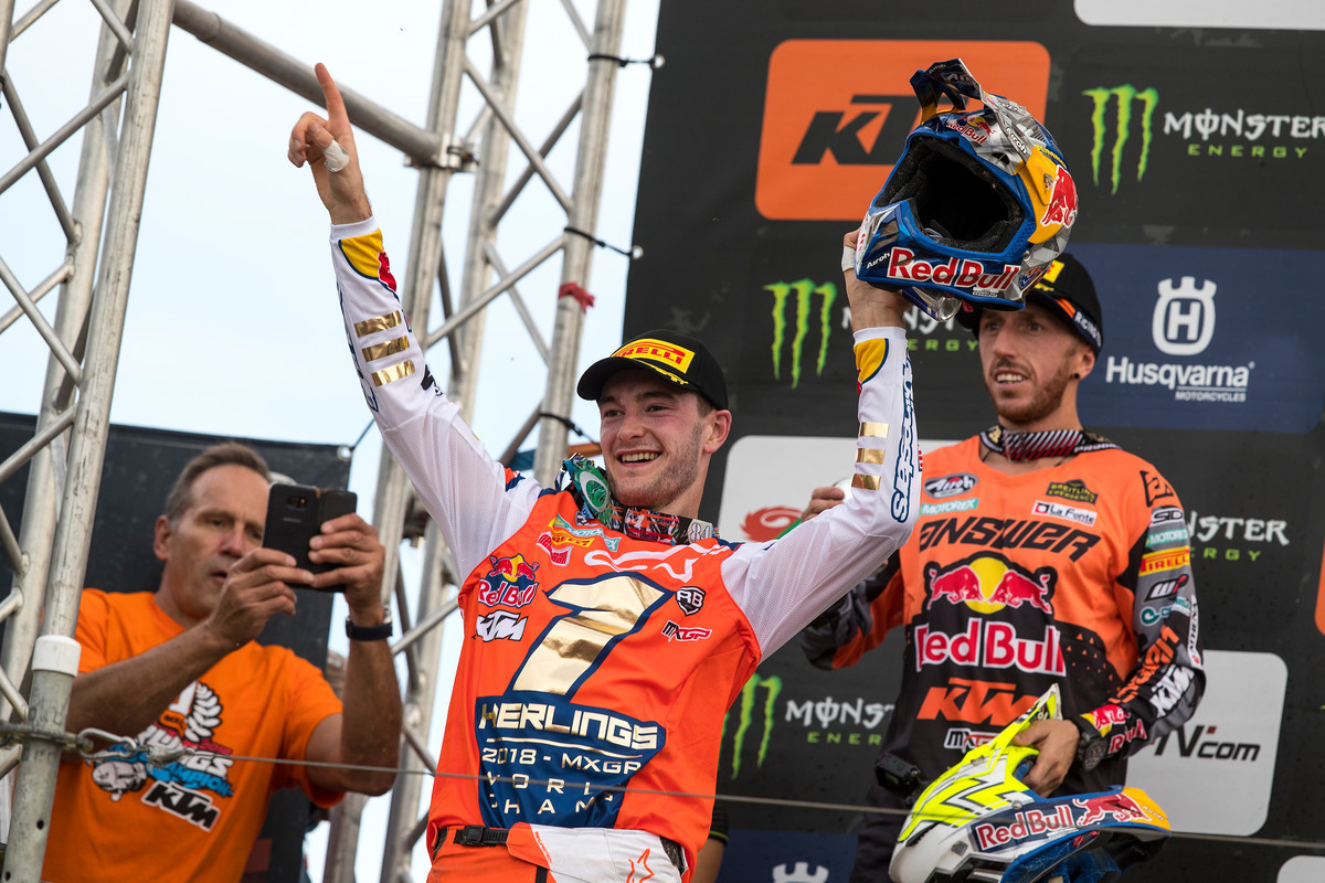 2018 MXGP Champion Jeffrey Herlings.