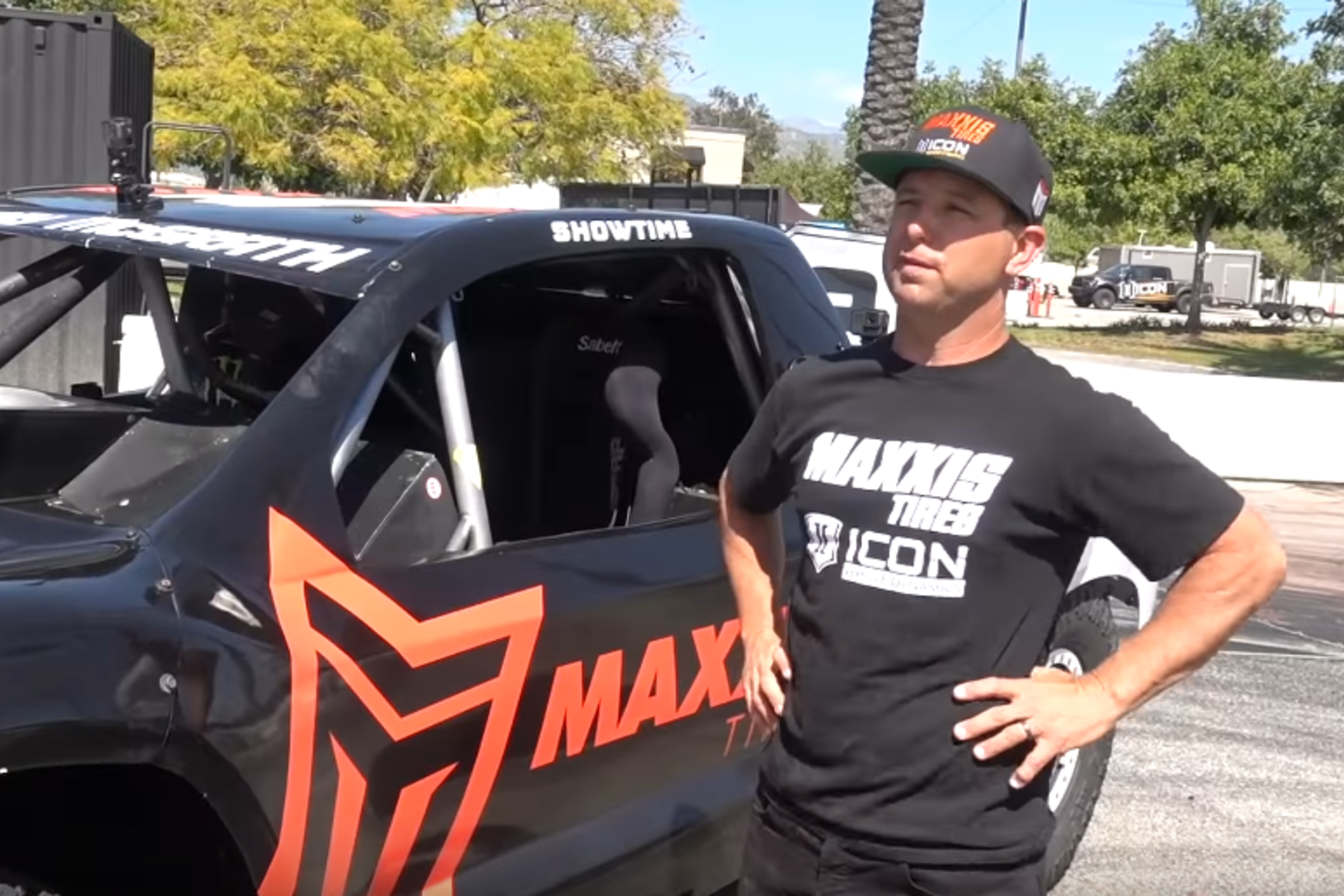 Watch The King of Supercross Huck A 850hp Pro 2 Truck Into The Burnyard