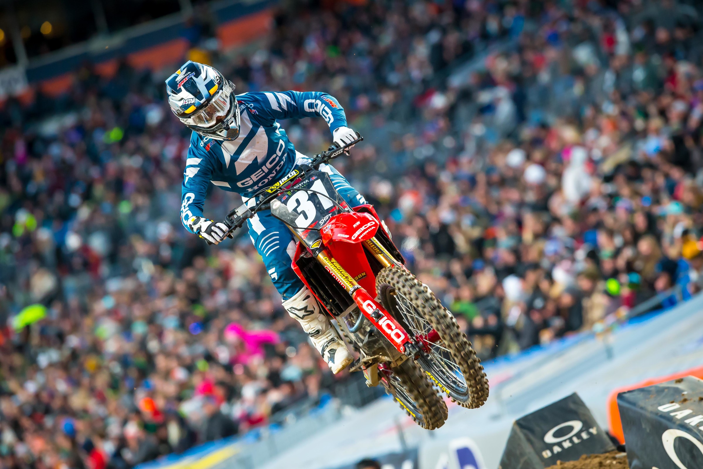 Steve Matthes on the 2019 Denver SX Supercross Racer X