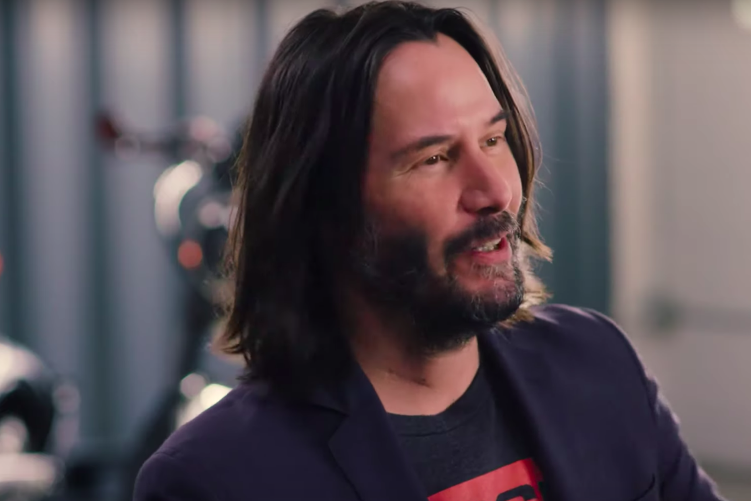 Keanu Reeves Talks Motorcycles And Shows Off His Prized Collection