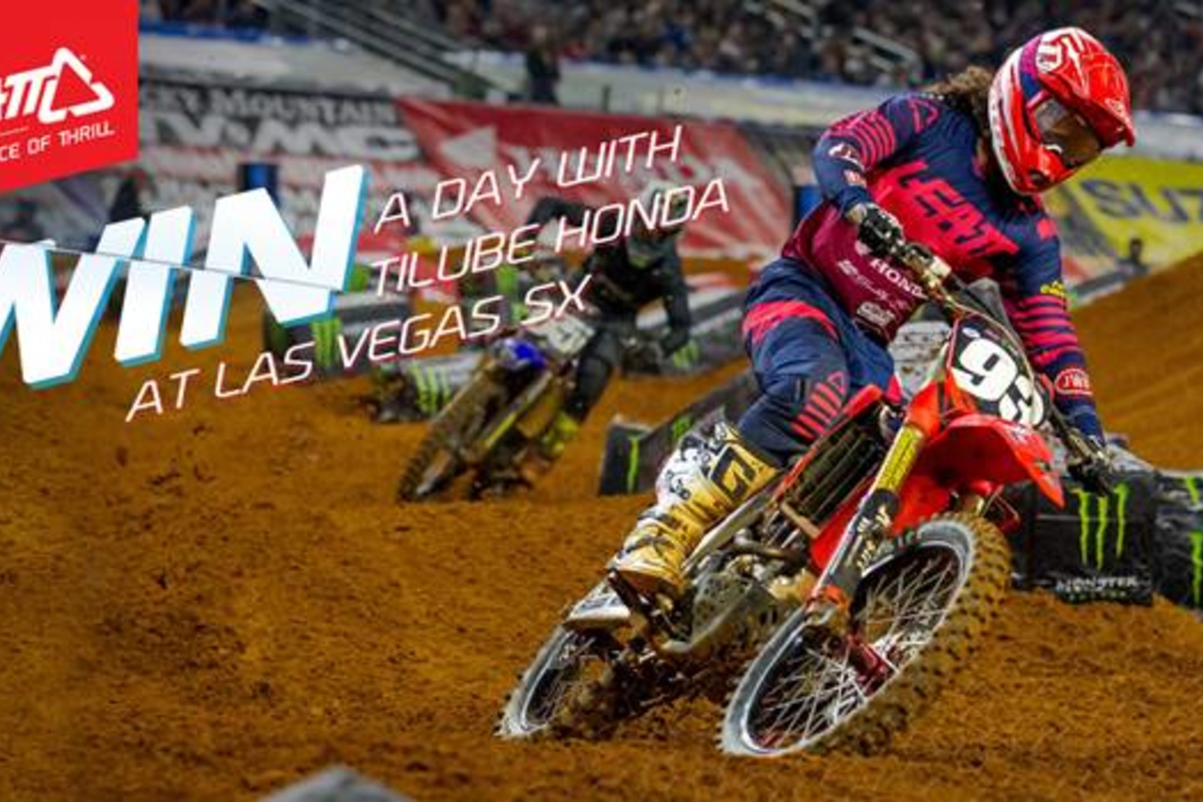 Win a Day with TiLube Honda and Leatt at the Las Vegas Supercross