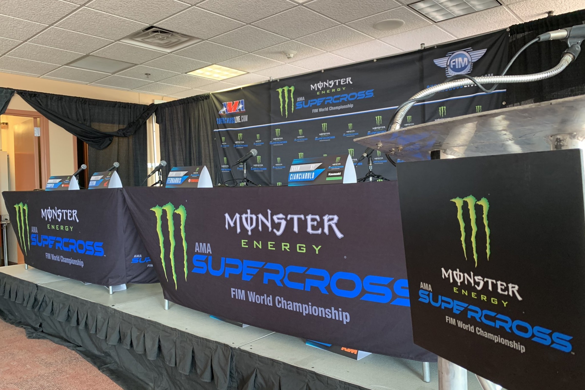 Watch: The Las Vegas Supercross Pre-Race Press Conference