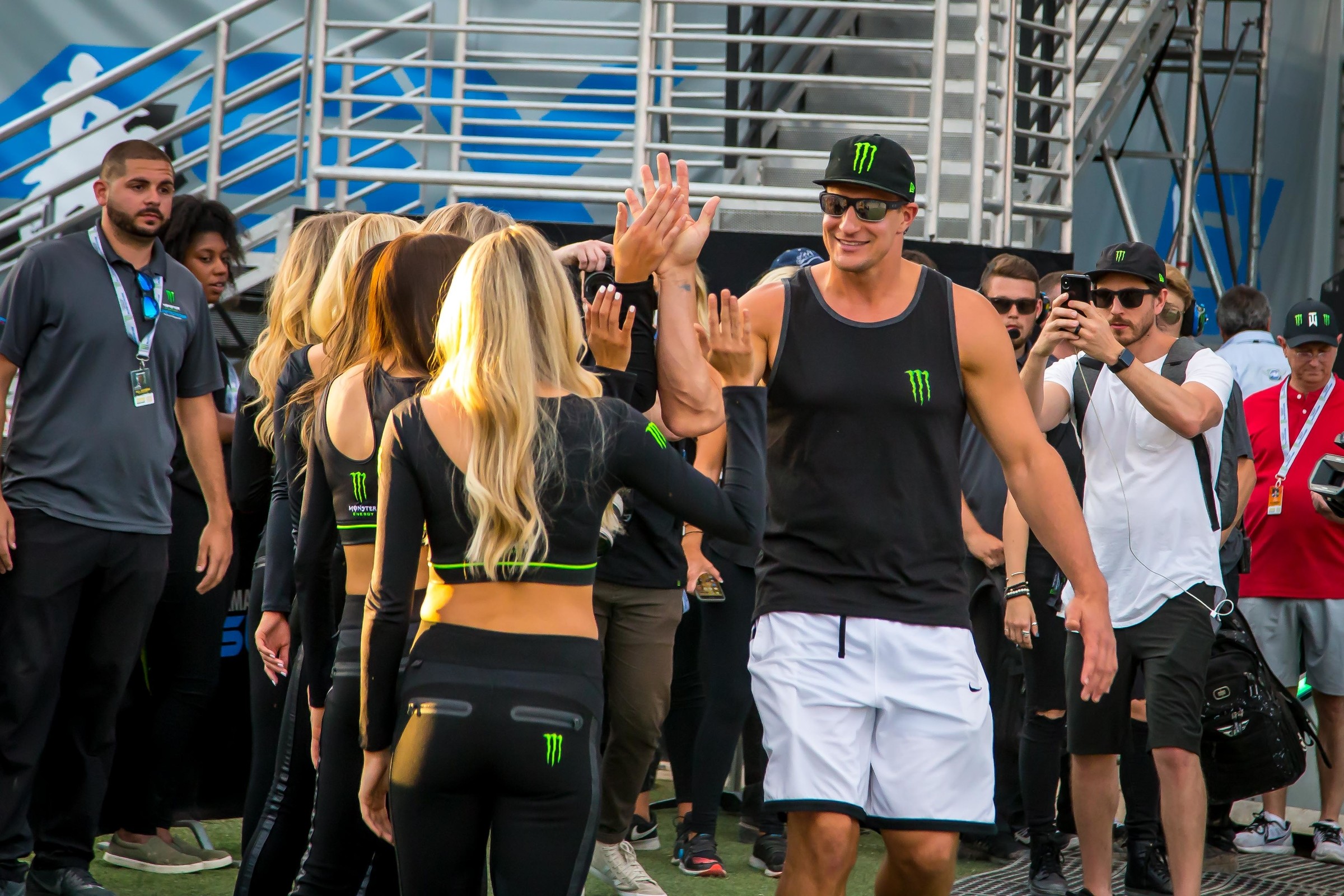 Gronk Was Back At Supercross In Las Vegas