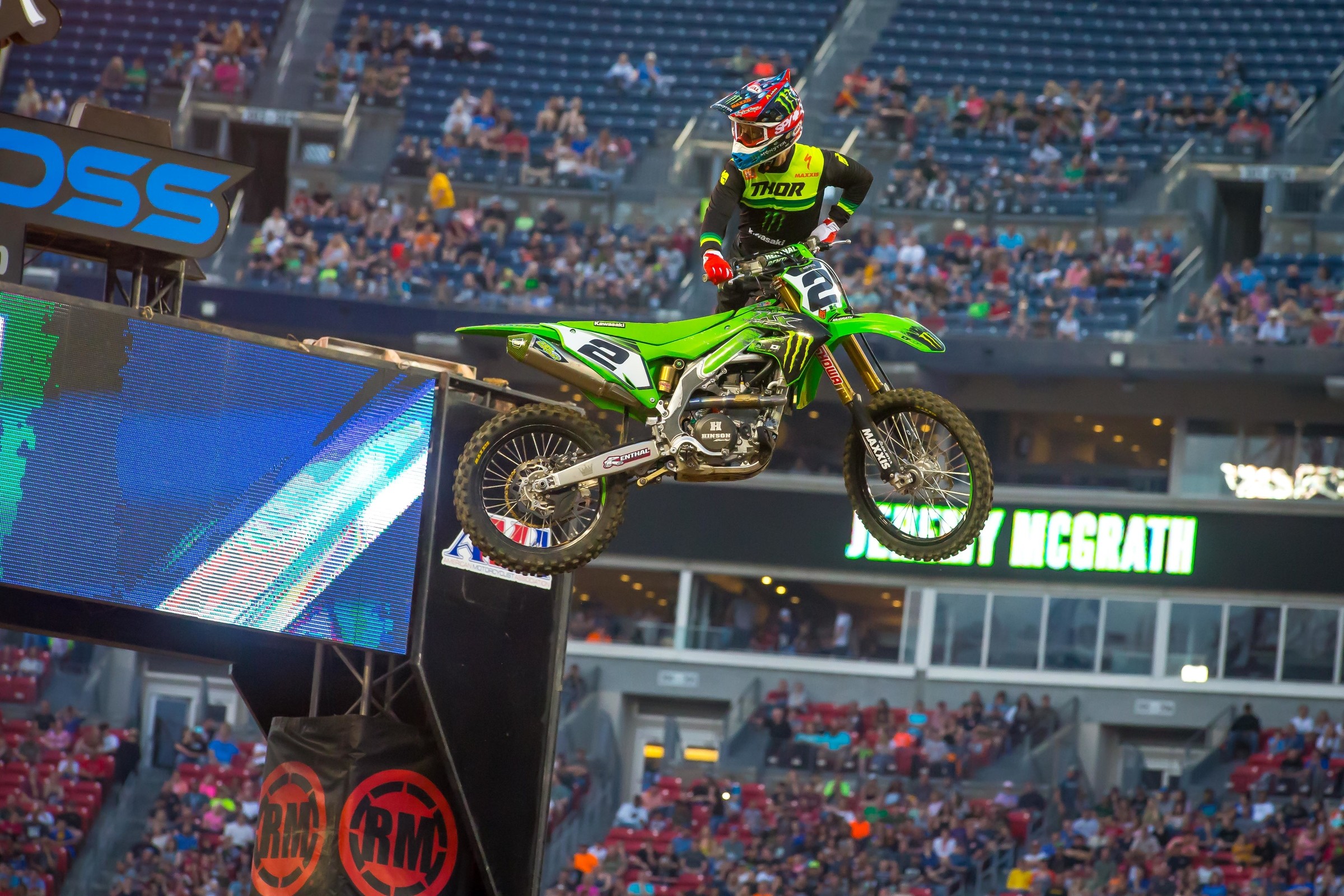 Behind the Scenes with Jeremy McGrath at the Nashville Supercross