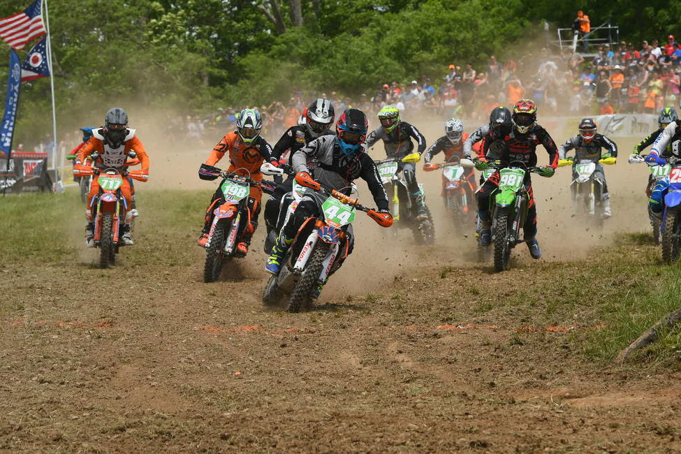 Ryder Lafferty grabbed the $100 Hotcams XC2 Holeshot Award.