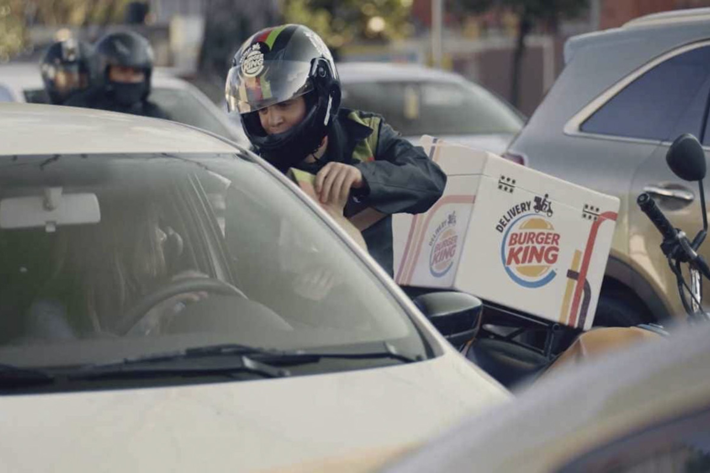 Have It Your Way: Burger King Using Motorcycles To Deliver Food In Traffic