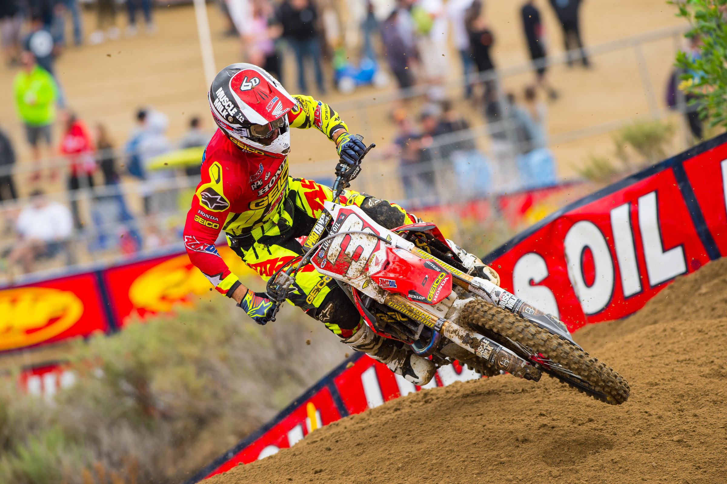 Tomac at the 2015 Glen Helen National.