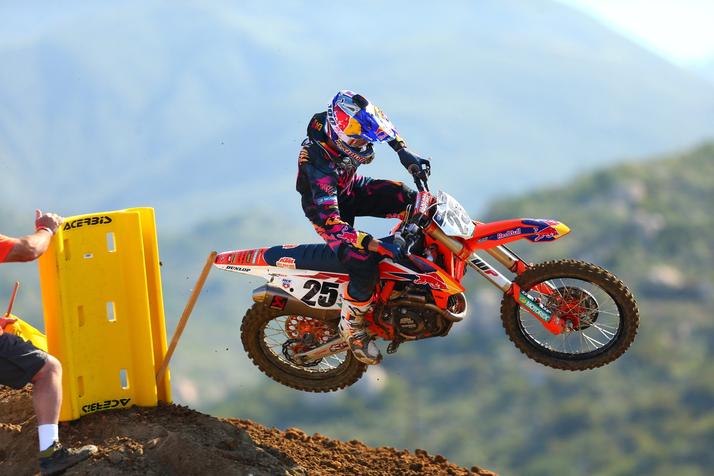 Marvin Musquin was fourth fastest in the first 450 Qualifier.