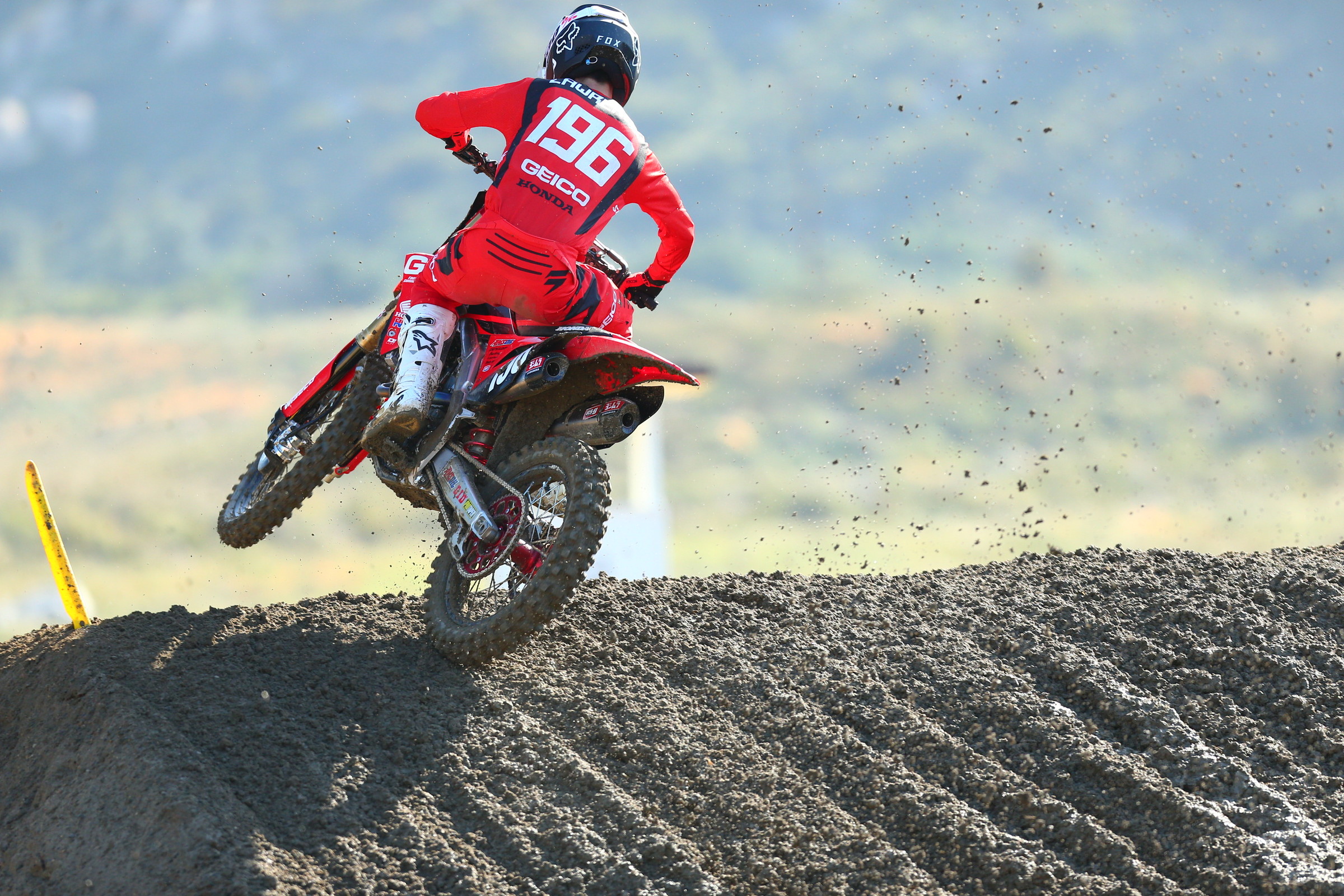 Hunter Lawrence was fifth fastest overall.