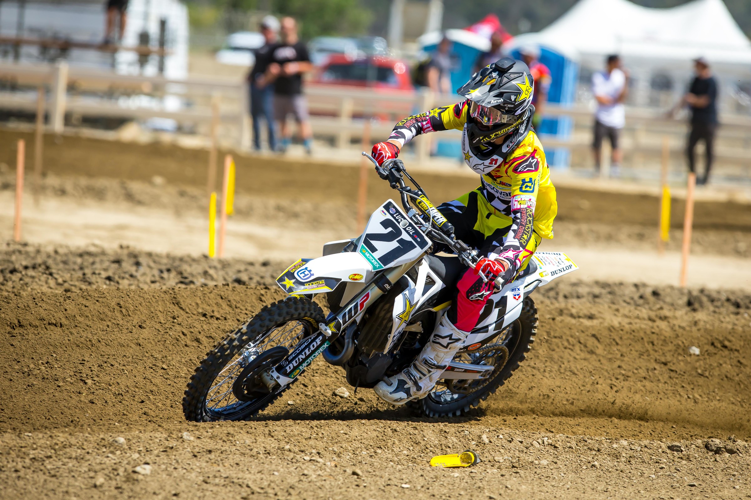 Jason Anderson looked great in practice and ended up third fastest overall.