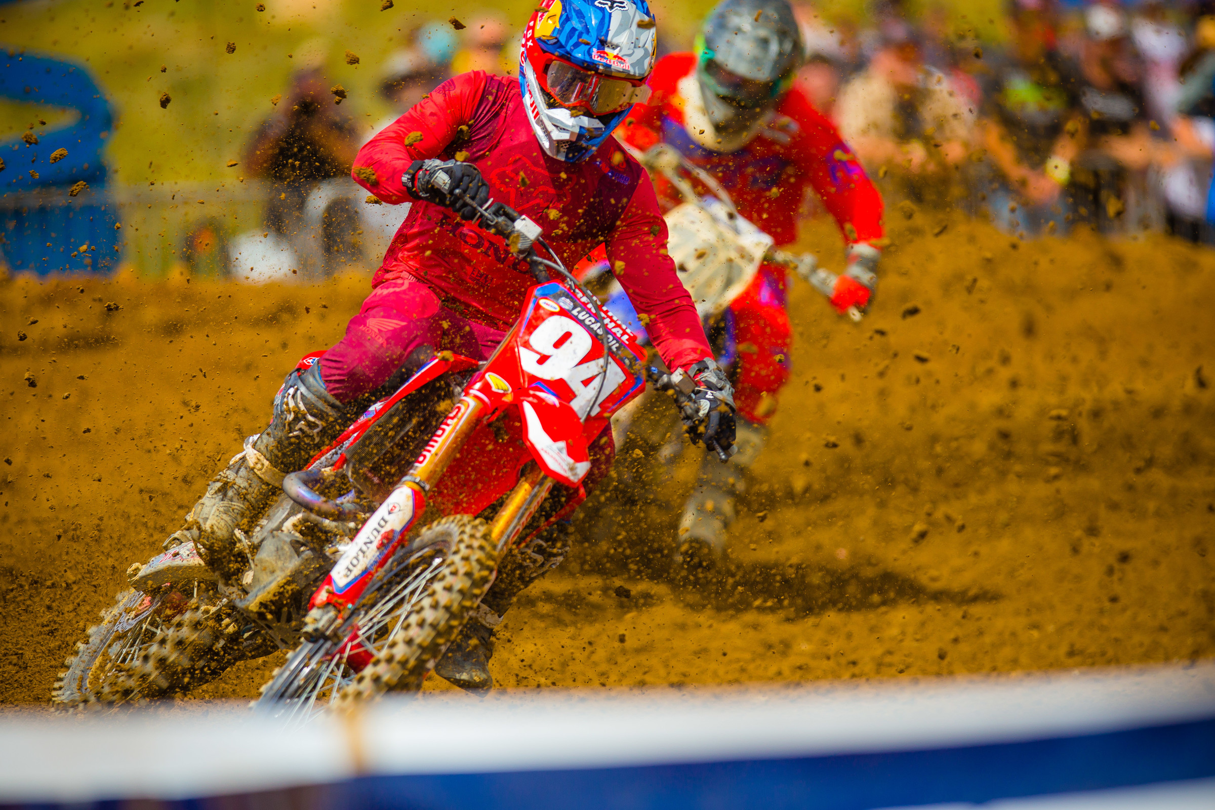 Ken Roczen is the only rider who's finished in the top three in every single moto.
