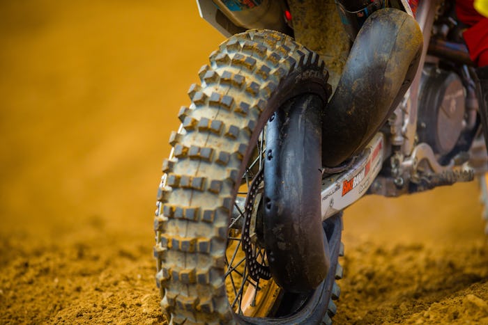 LaMay got moussed up.