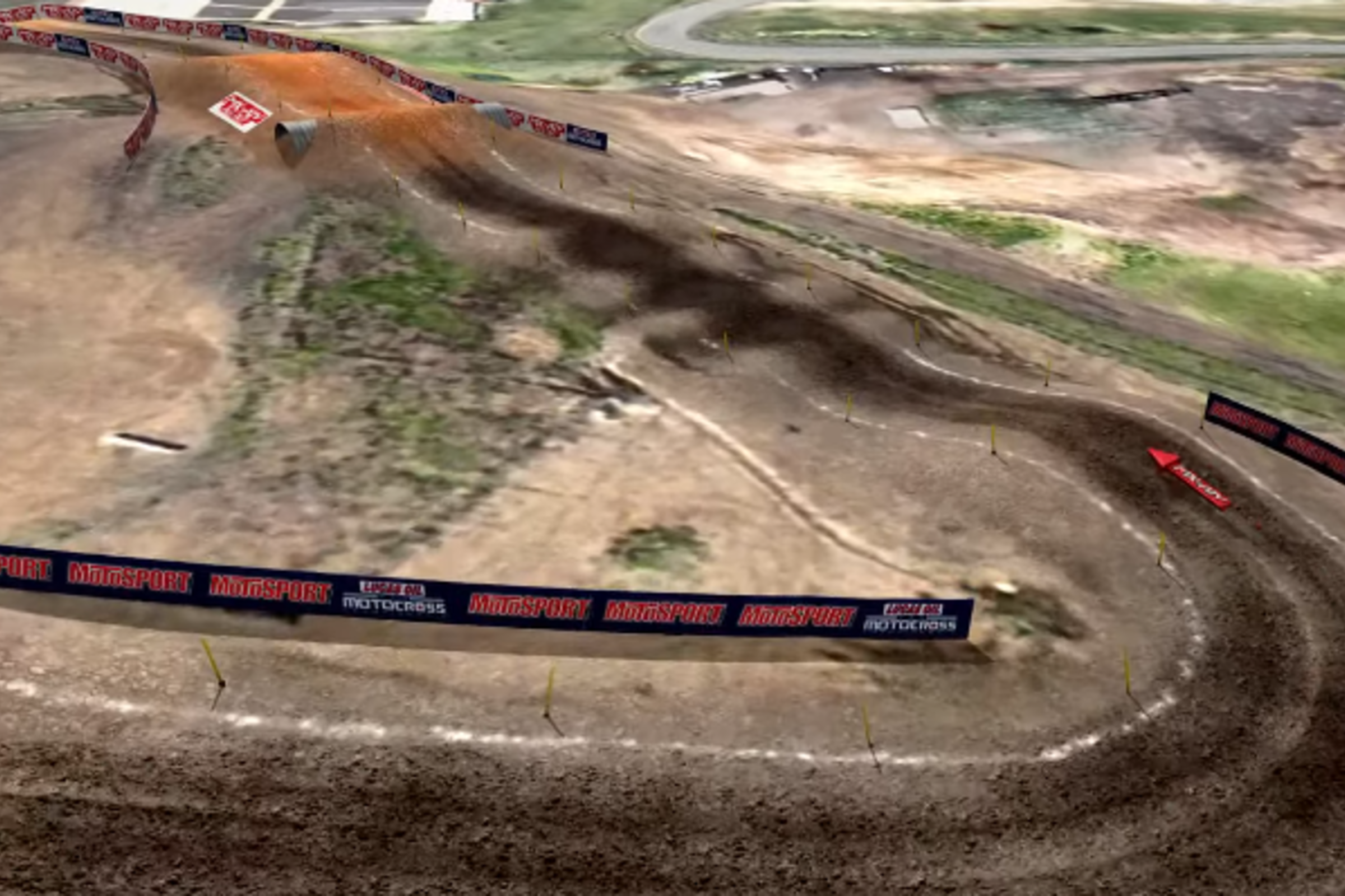 Thunder Valley Animated Track Map