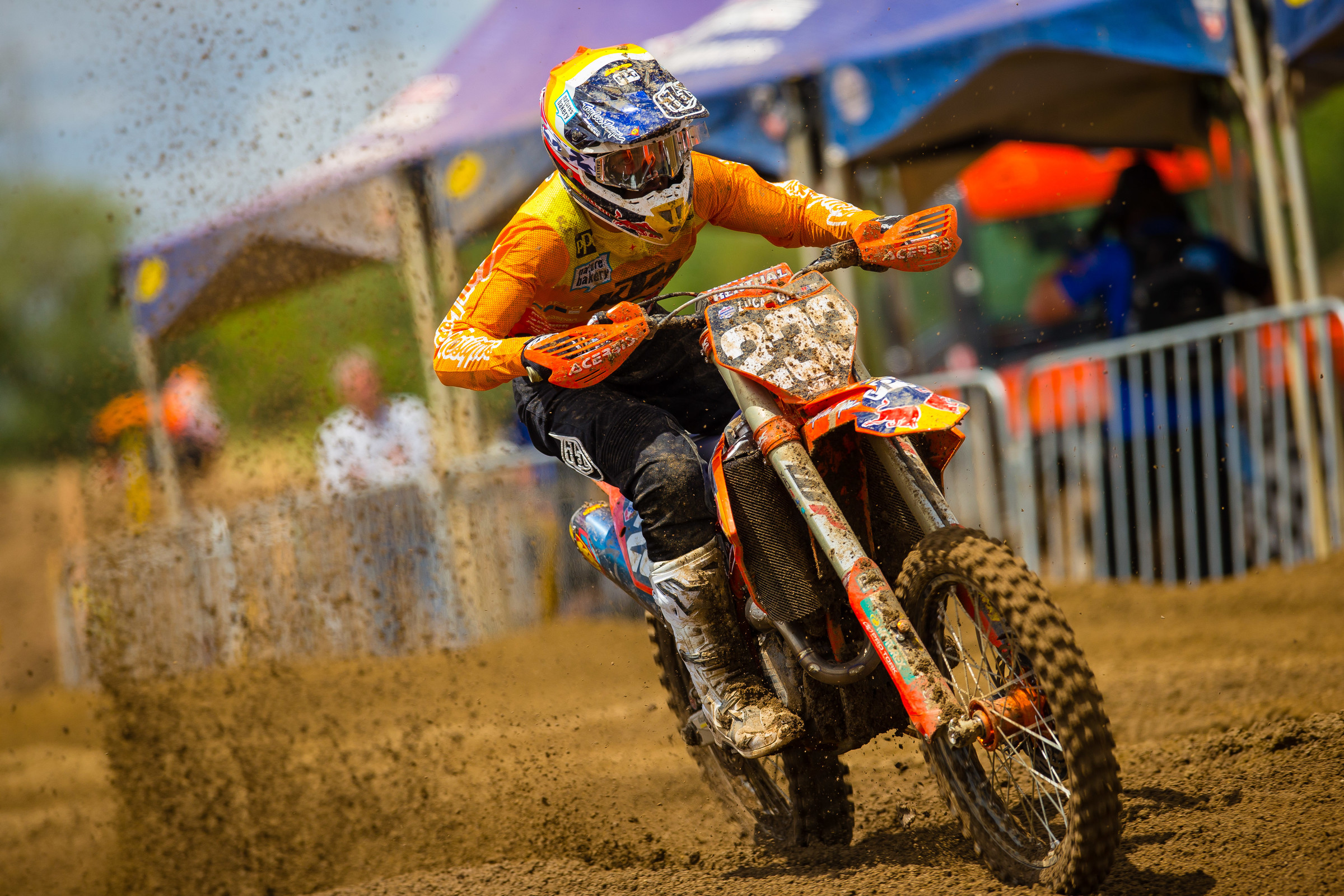 Derek Drake at the Hangtown Motocross Classic.