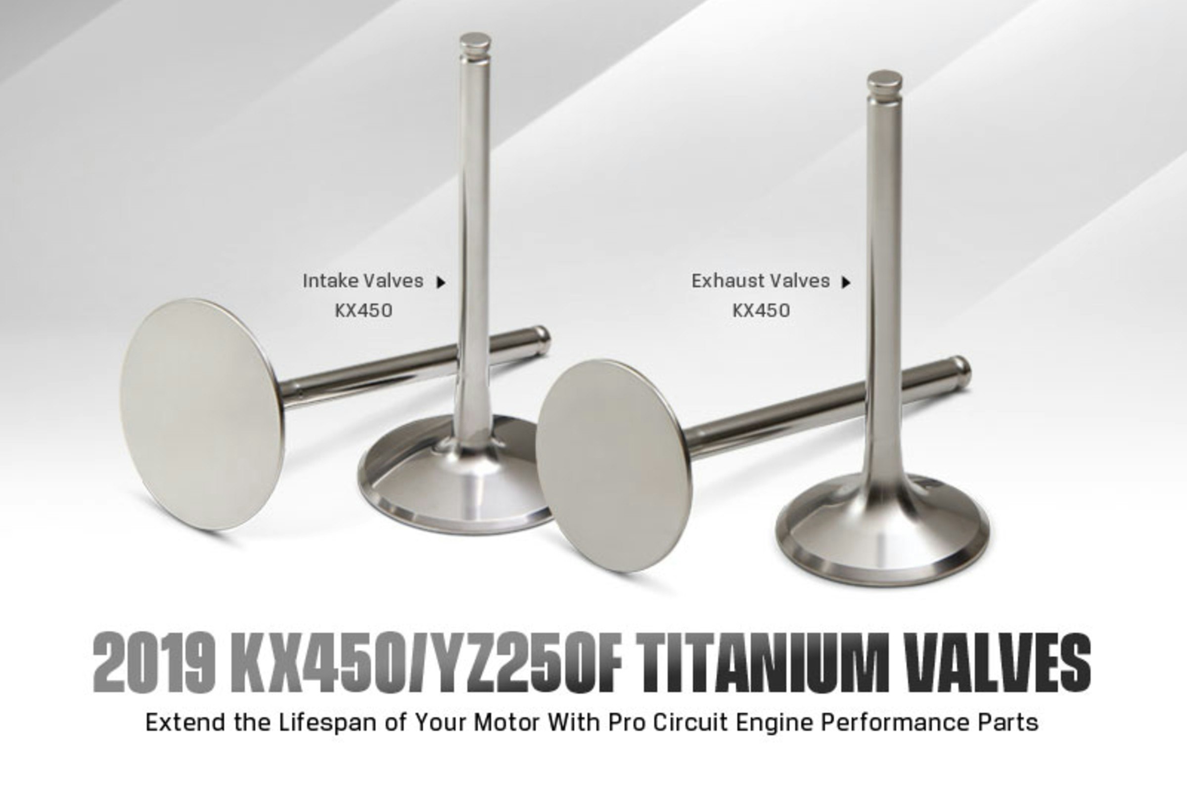 Pro Circuit Releases 2019 KX450 and YZ250F Titanium Valves