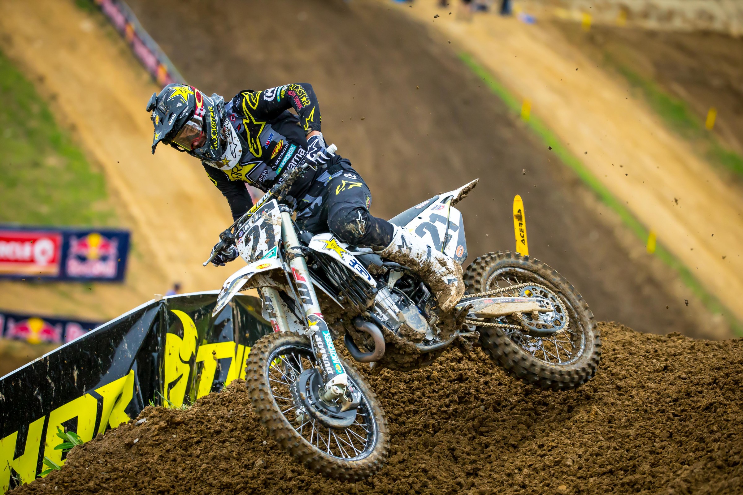 Jason Anderson was today's top qualifier in the 450 Class.